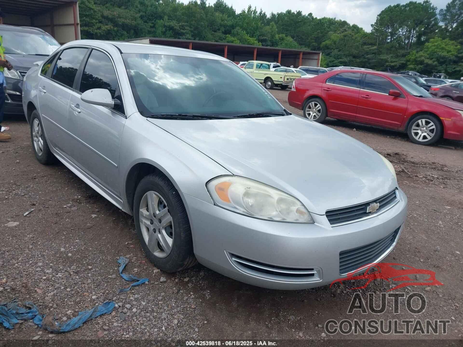 CHEVROLET IMPALA 2011 - 2G1WF5EK1B1319424
