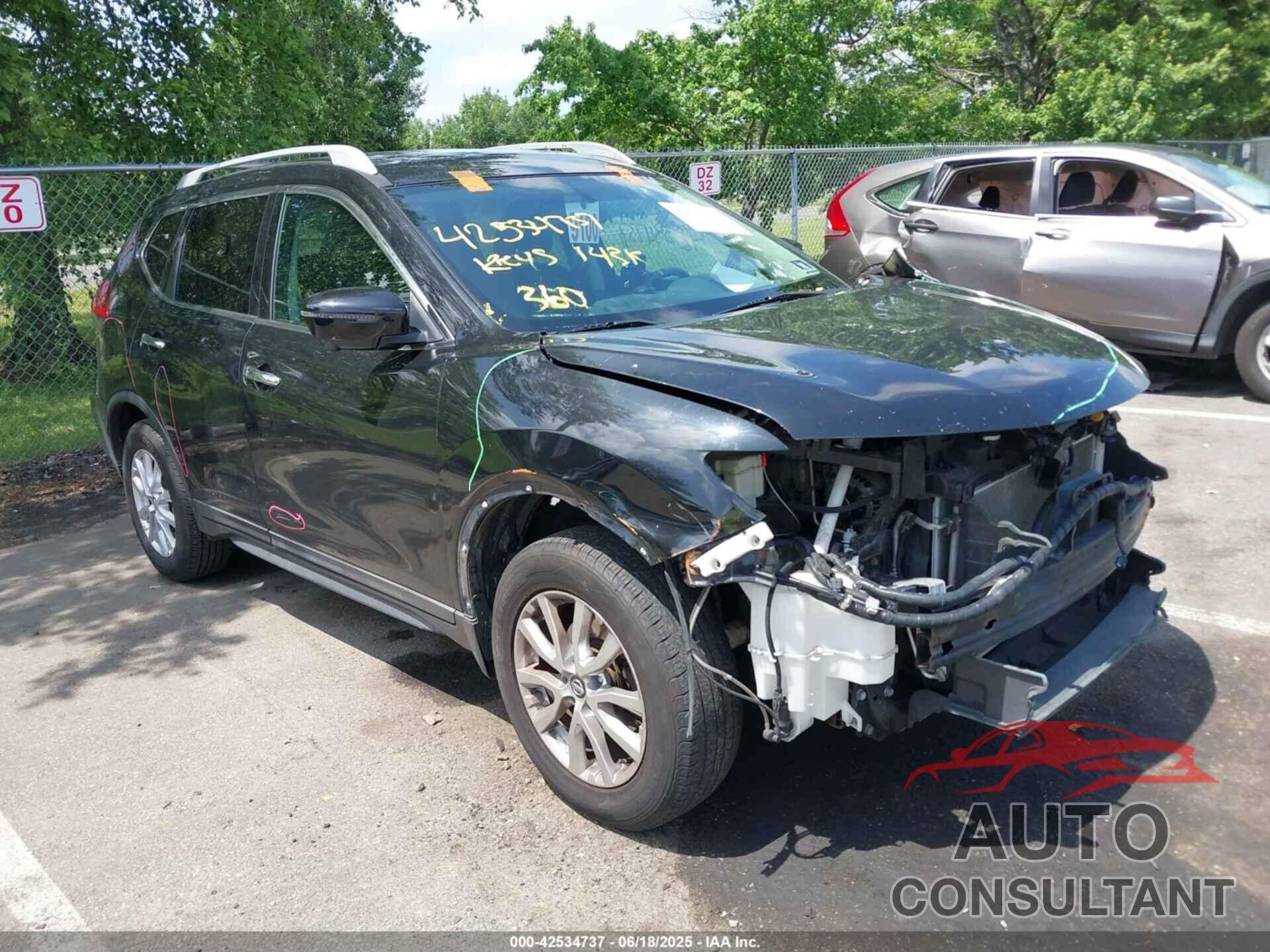 NISSAN ROGUE 2017 - 5N1AT2MV4HC739357