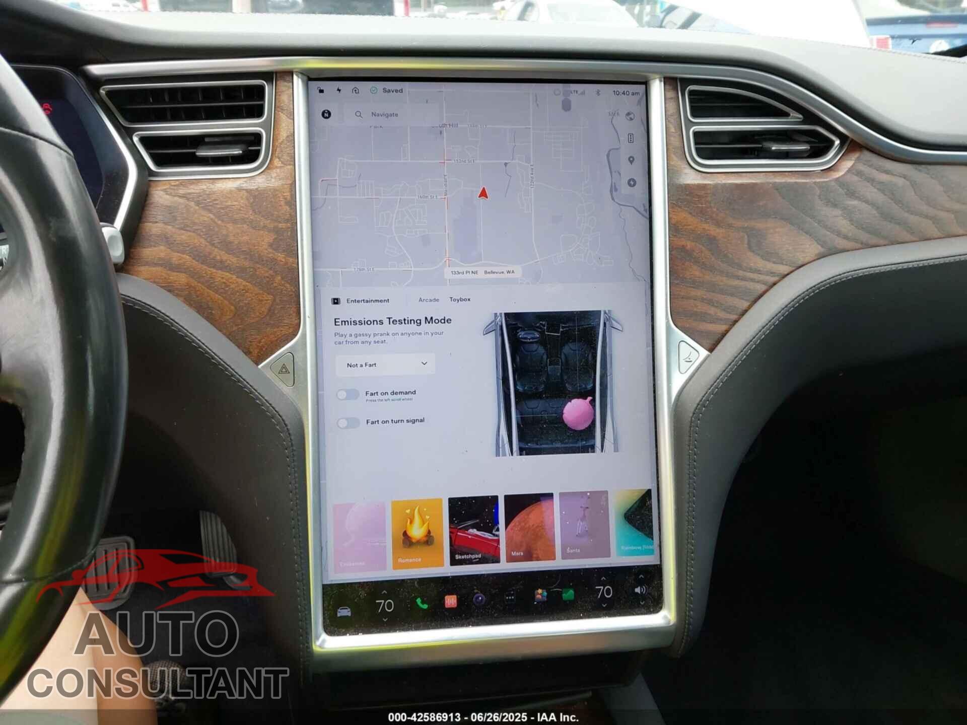 TESLA MODEL S 2017 - 5YJSA1E11HF217633