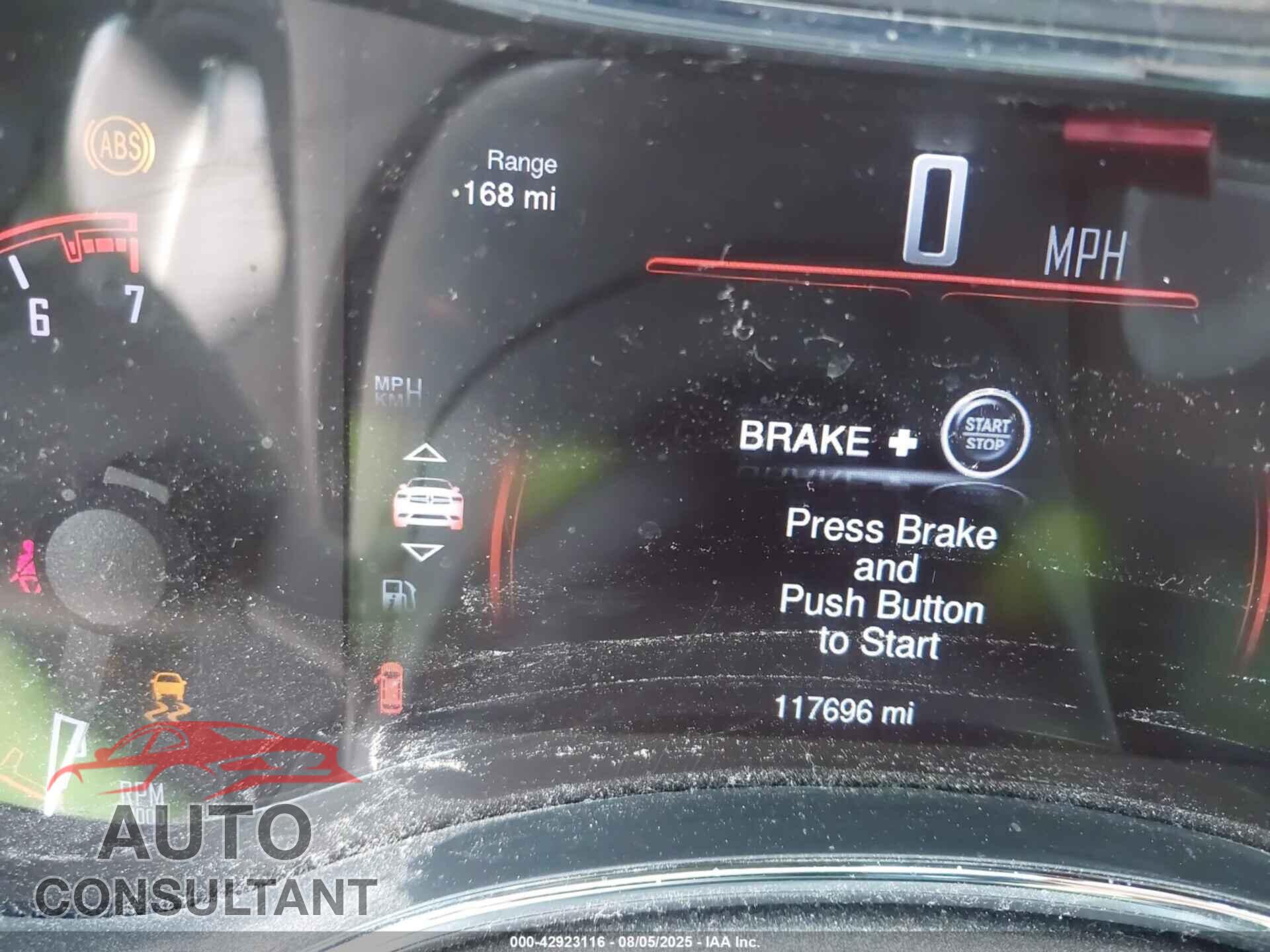 DODGE DURANGO 2015 - 1C4RDJAG7FC689894