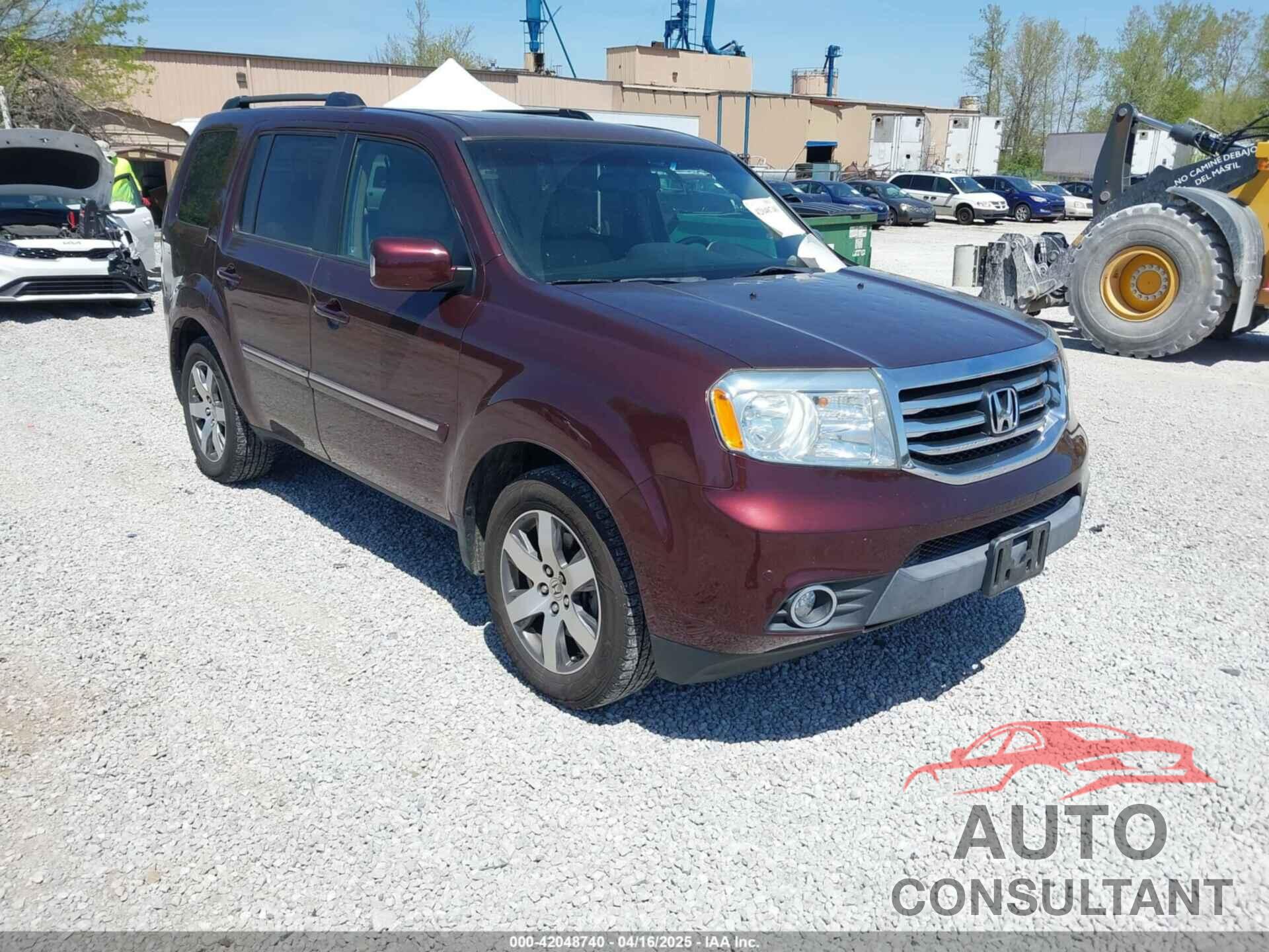 HONDA PILOT 2012 - 5FNYF4H90CB020623