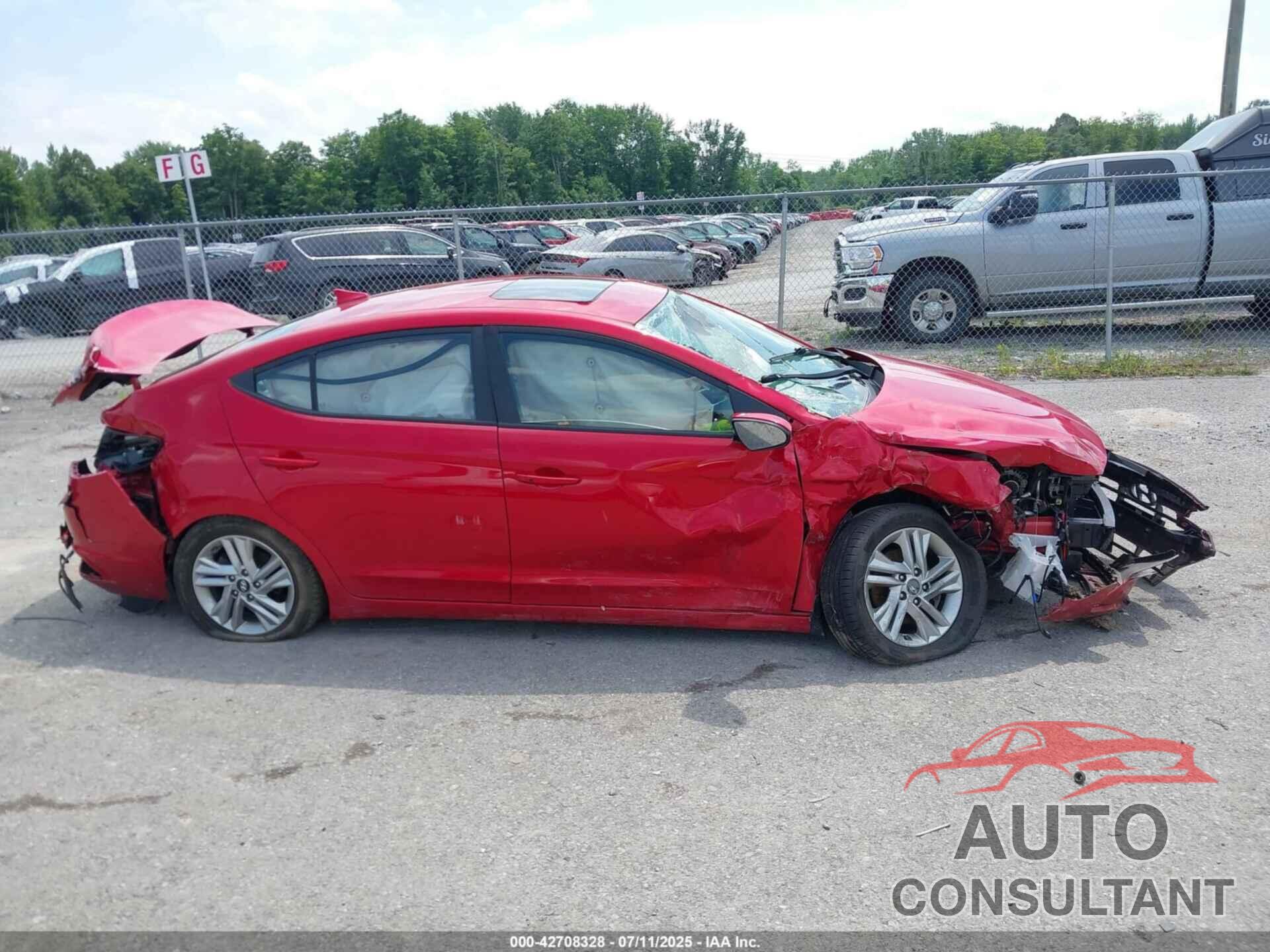 HYUNDAI ELANTRA 2020 - 5NPD84LFXLH632240