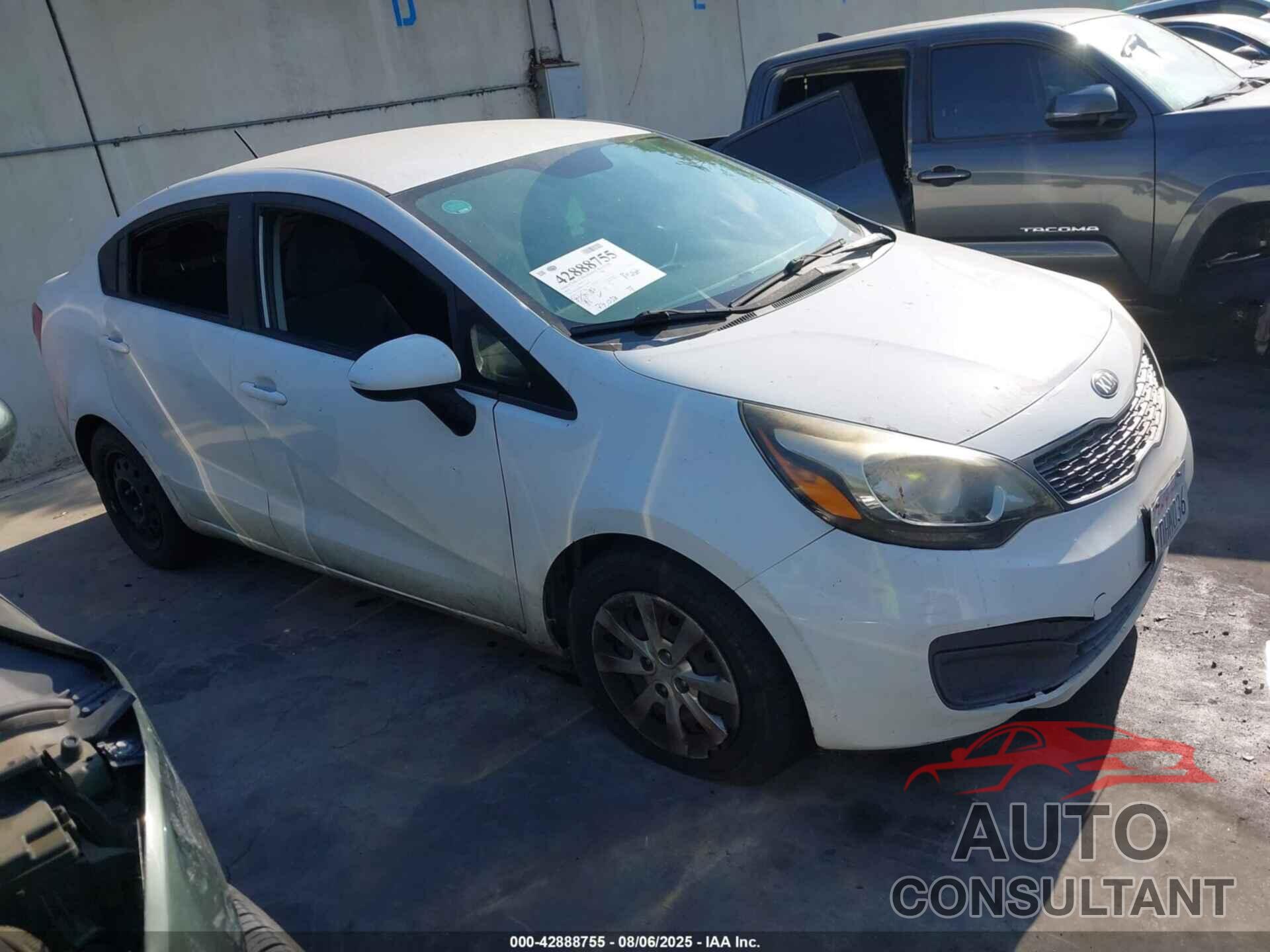 KIA RIO 2013 - KNADM4A34D6154829