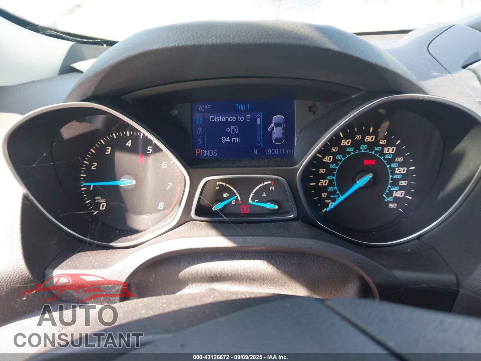 FORD ESCAPE 2013 - 1FMCU0F71DUB09745
