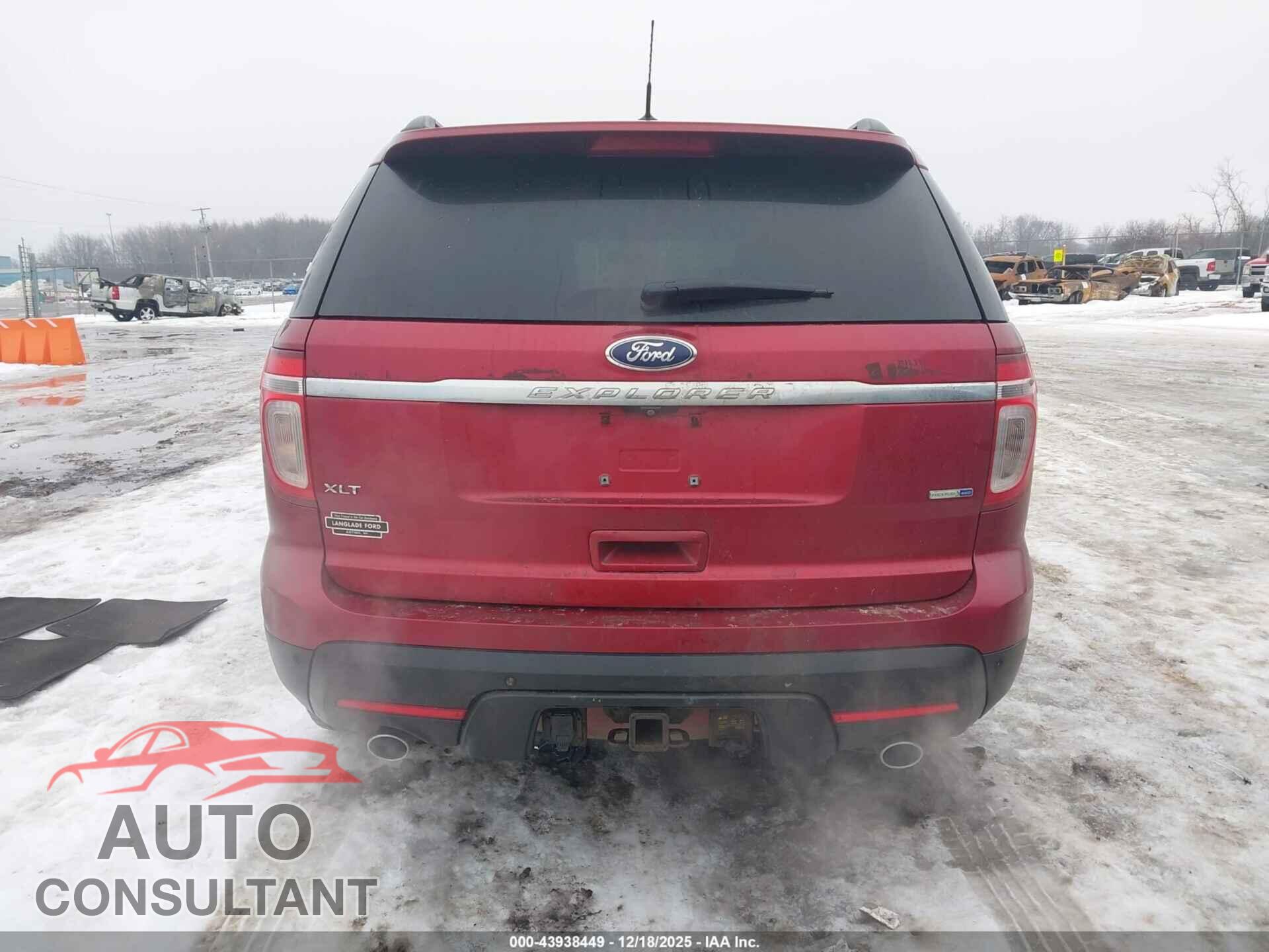FORD EXPLORER 2013 - 1FM5K8D80DGC04806