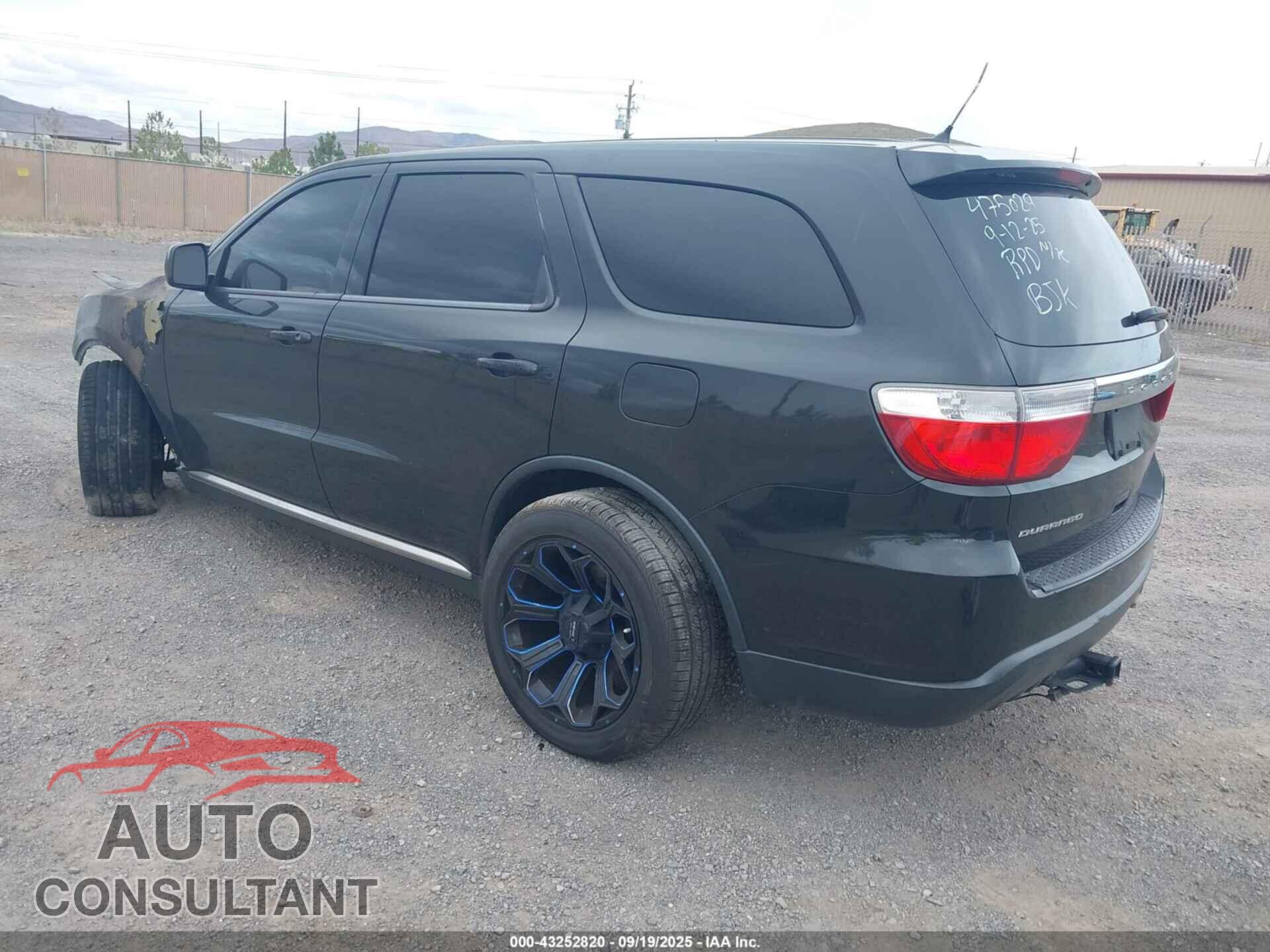 DODGE DURANGO 2013 - 1C4RDHAG1DC671638