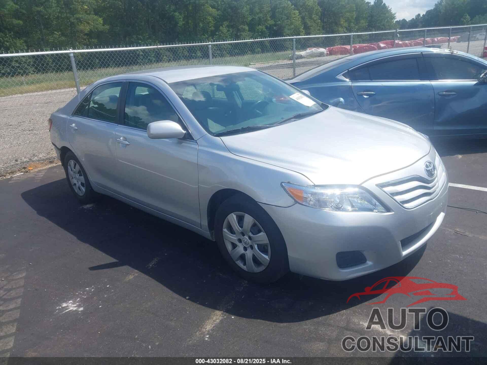 TOYOTA CAMRY 2010 - 4T1BF3EK0AU016952