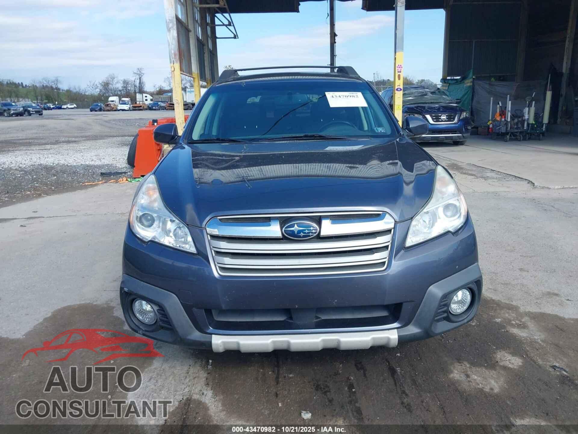 SUBARU OUTBACK 2014 - 4S4BRBLC5E3235852