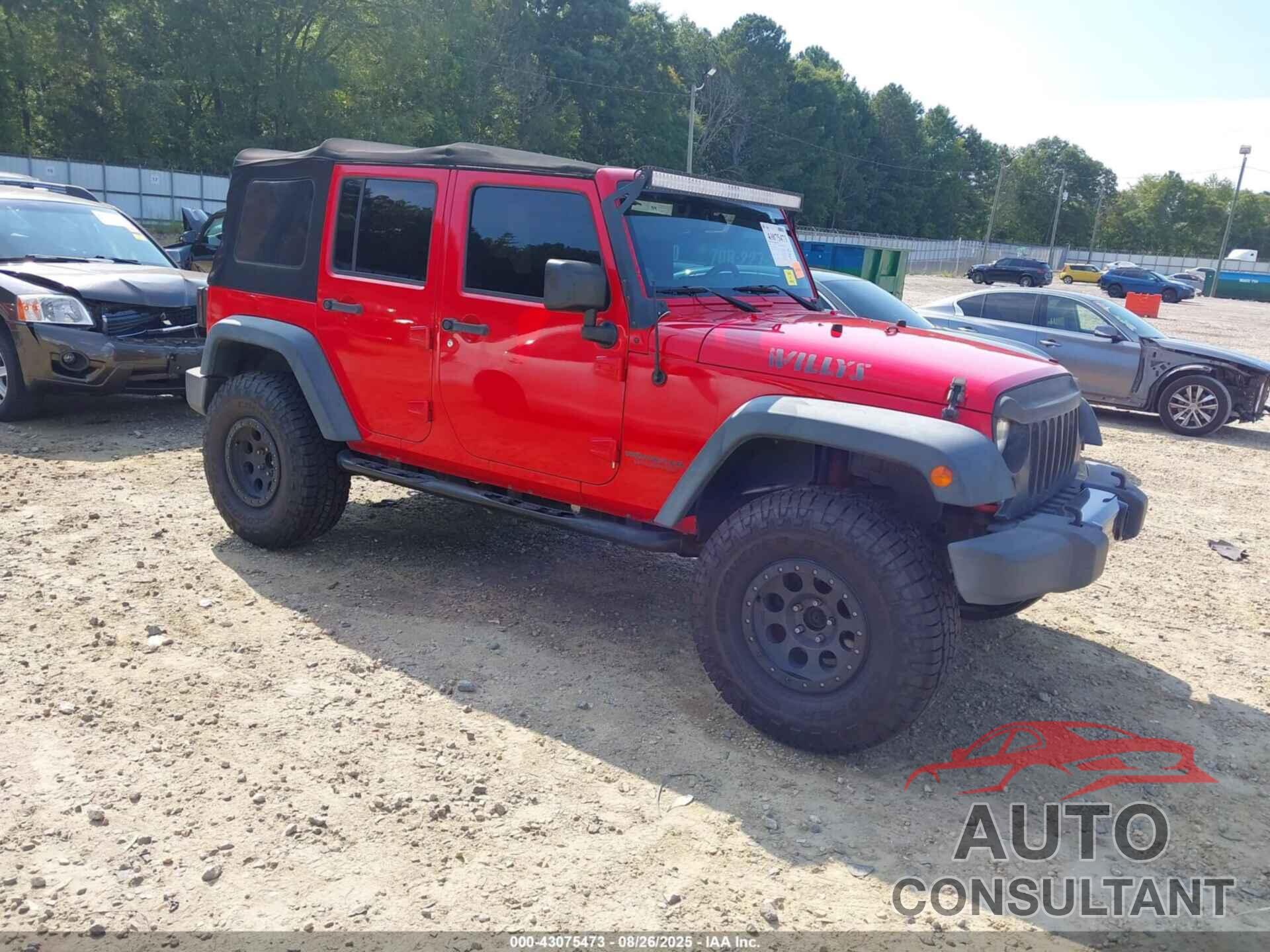 JEEP WRANGLER UNLIMITED 2014 - 1C4BJWDG3EL324596