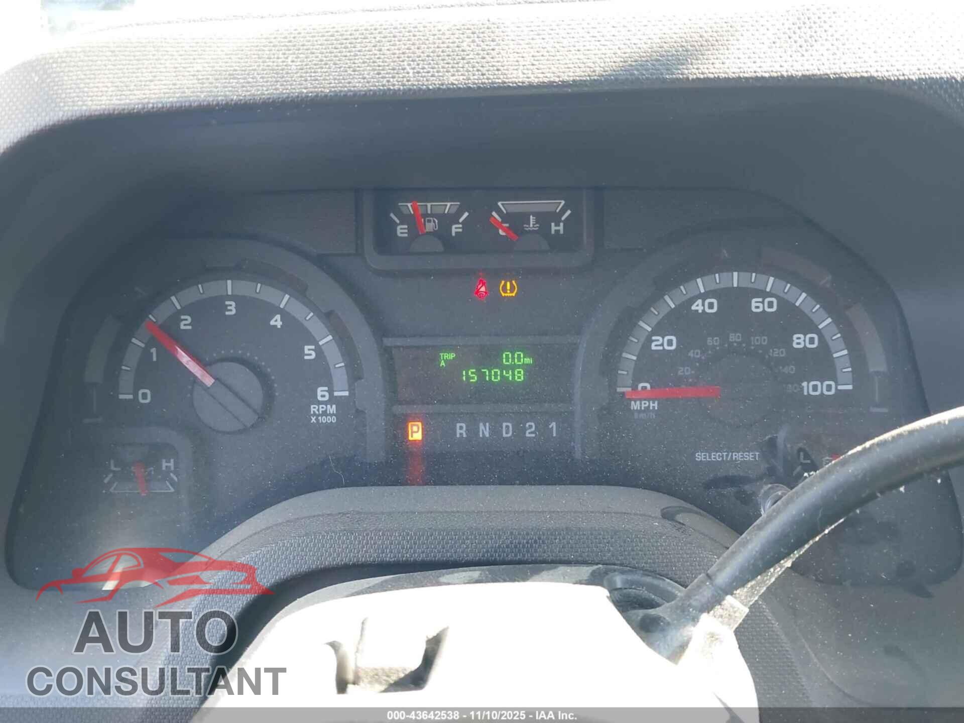 FORD E-150 2010 - 1FTNE1EW0ADA14226