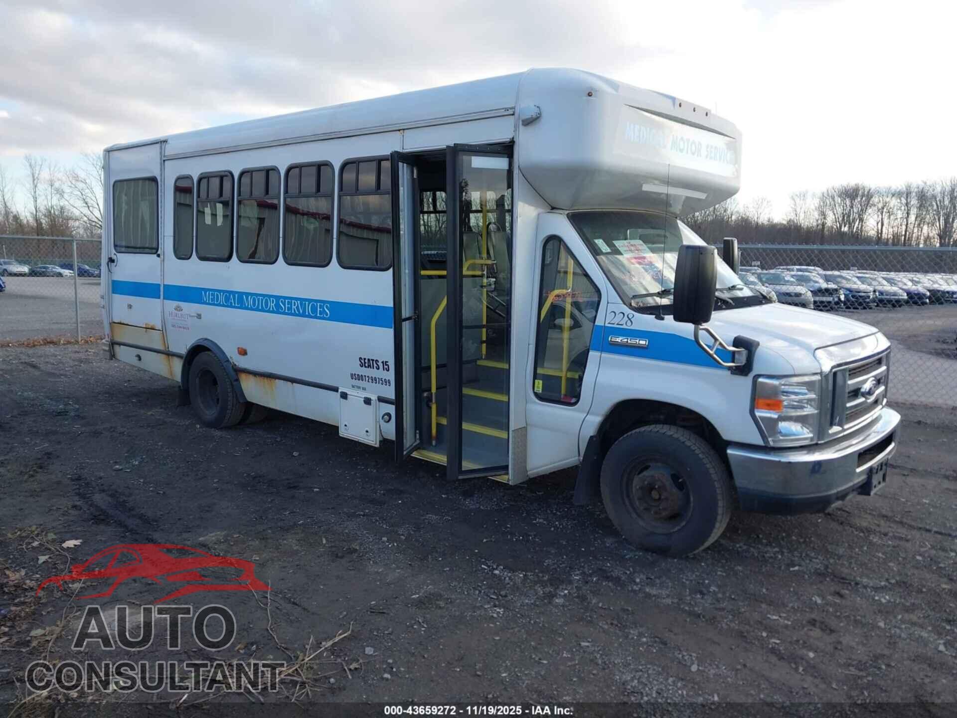 FORD E-450 CUTAWAY 2019 - 1FDFE4FS4KDC52689