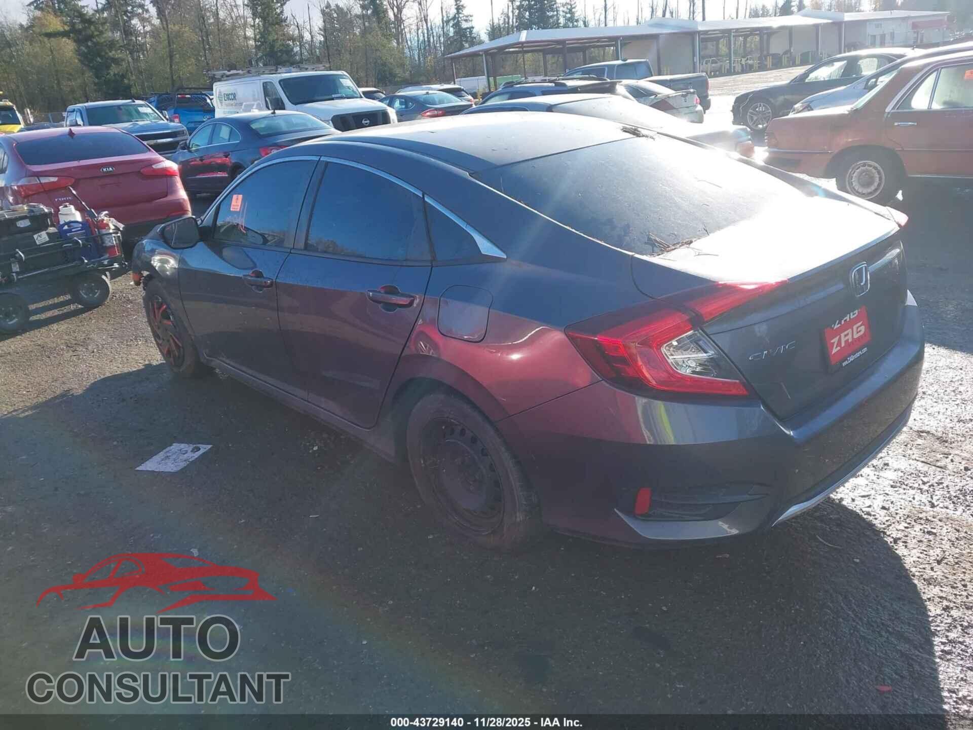 HONDA CIVIC 2019 - 2HGFC2F64KH588428