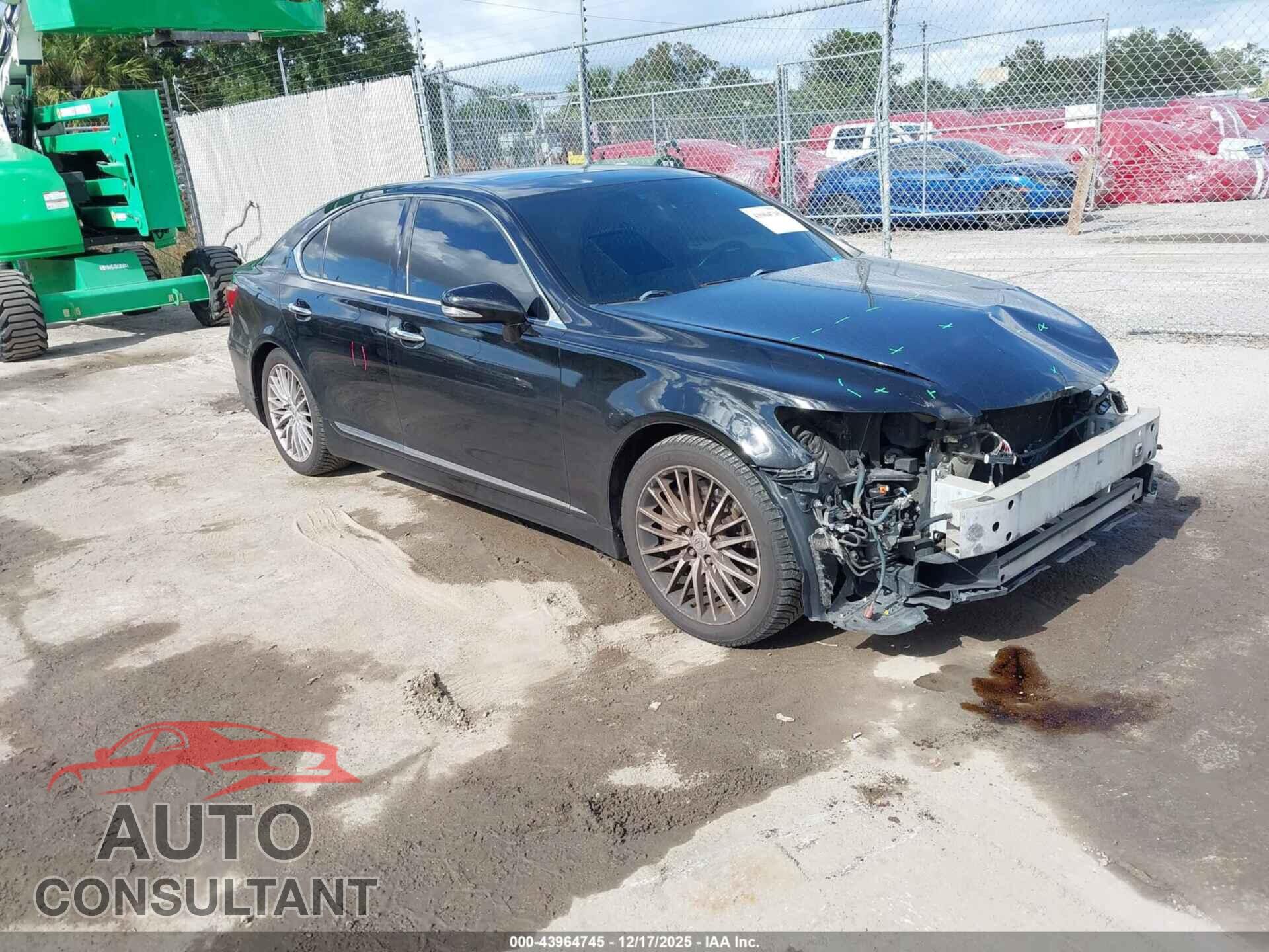 LEXUS LS 460 2012 - JTHBL5EF0C5111227