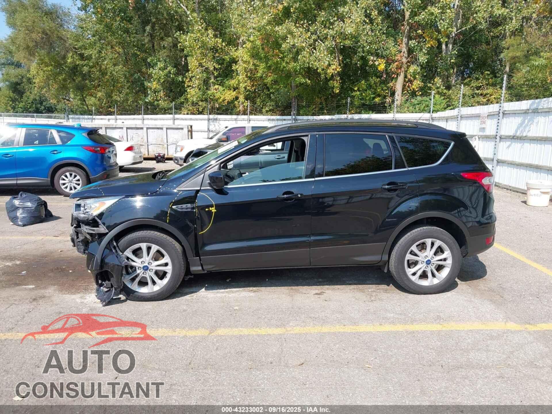 FORD ESCAPE 2017 - 1FMCU9GD9HUD27849
