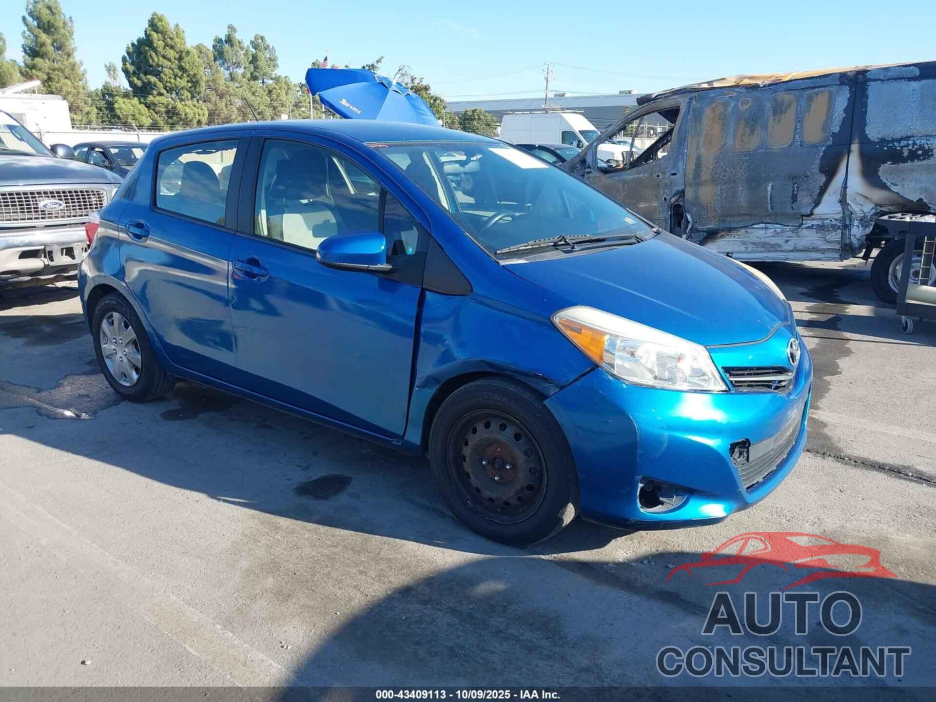 TOYOTA YARIS 2013 - JTDKTUD35DD560459