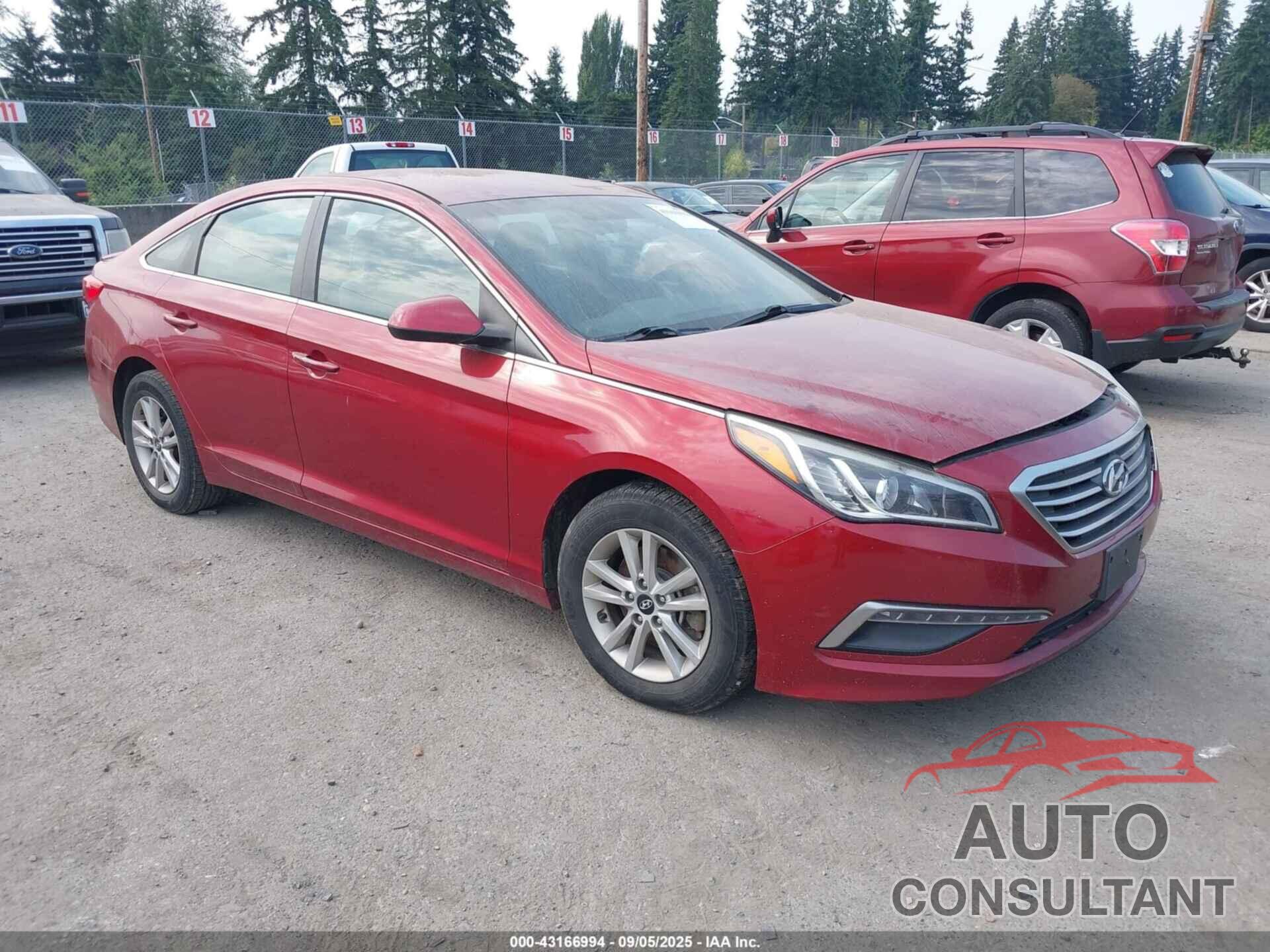 HYUNDAI SONATA 2015 - 5NPE24AF5FH038622