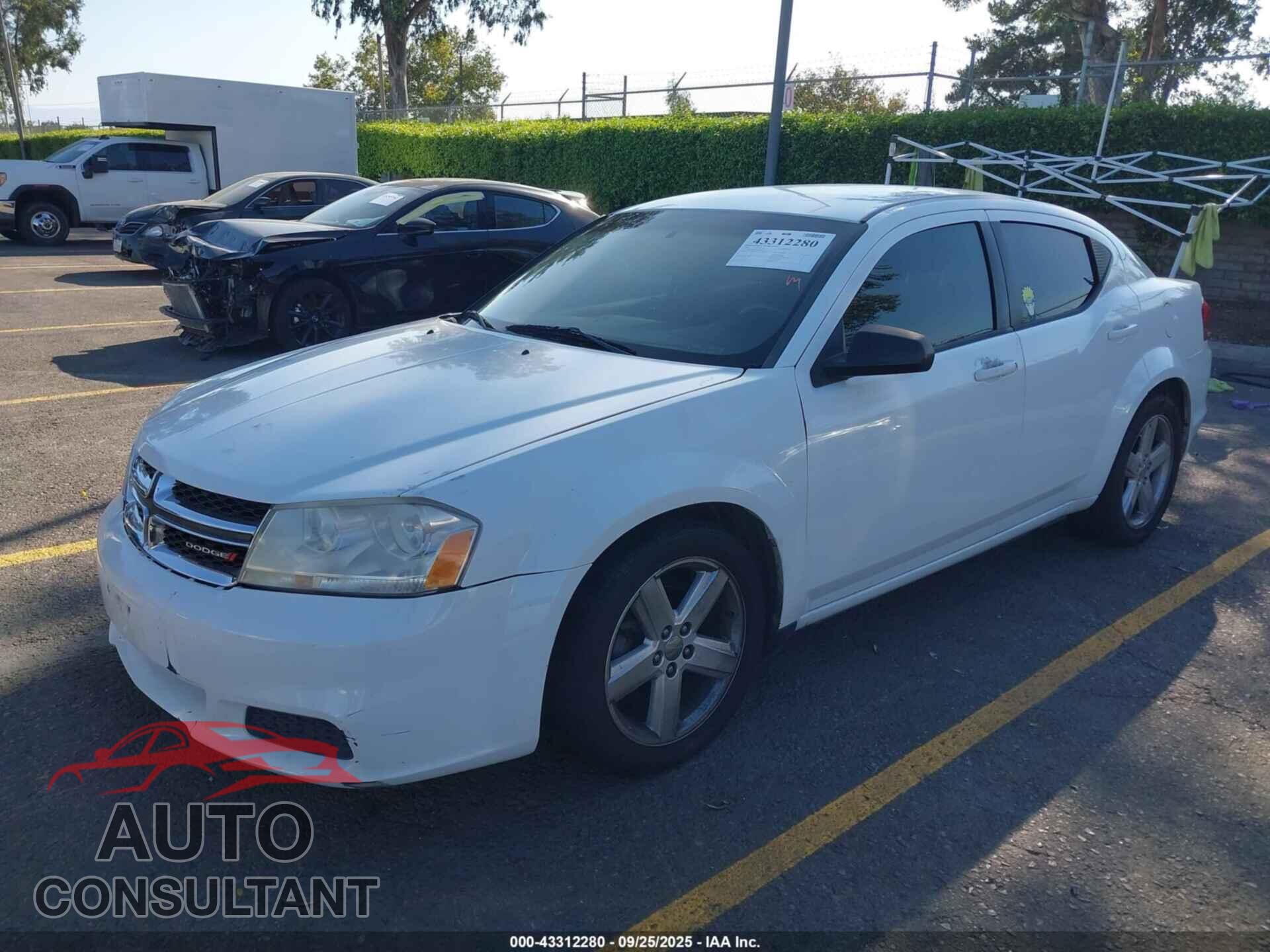DODGE AVENGER 2011 - 1B3BD4FB4BN591857