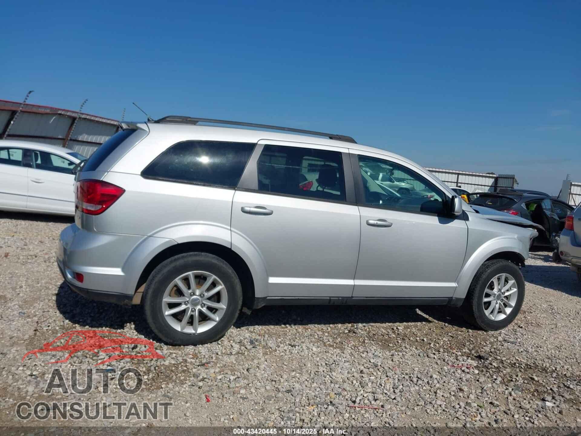 DODGE JOURNEY 2014 - 3C4PDCBB3ET112742