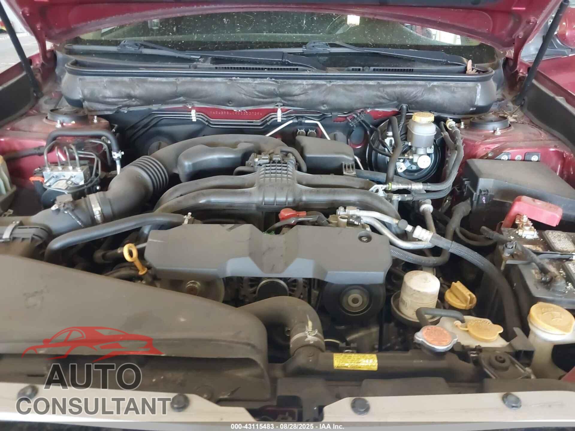 SUBARU OUTBACK 2013 - 4S4BRBLC9D3303729