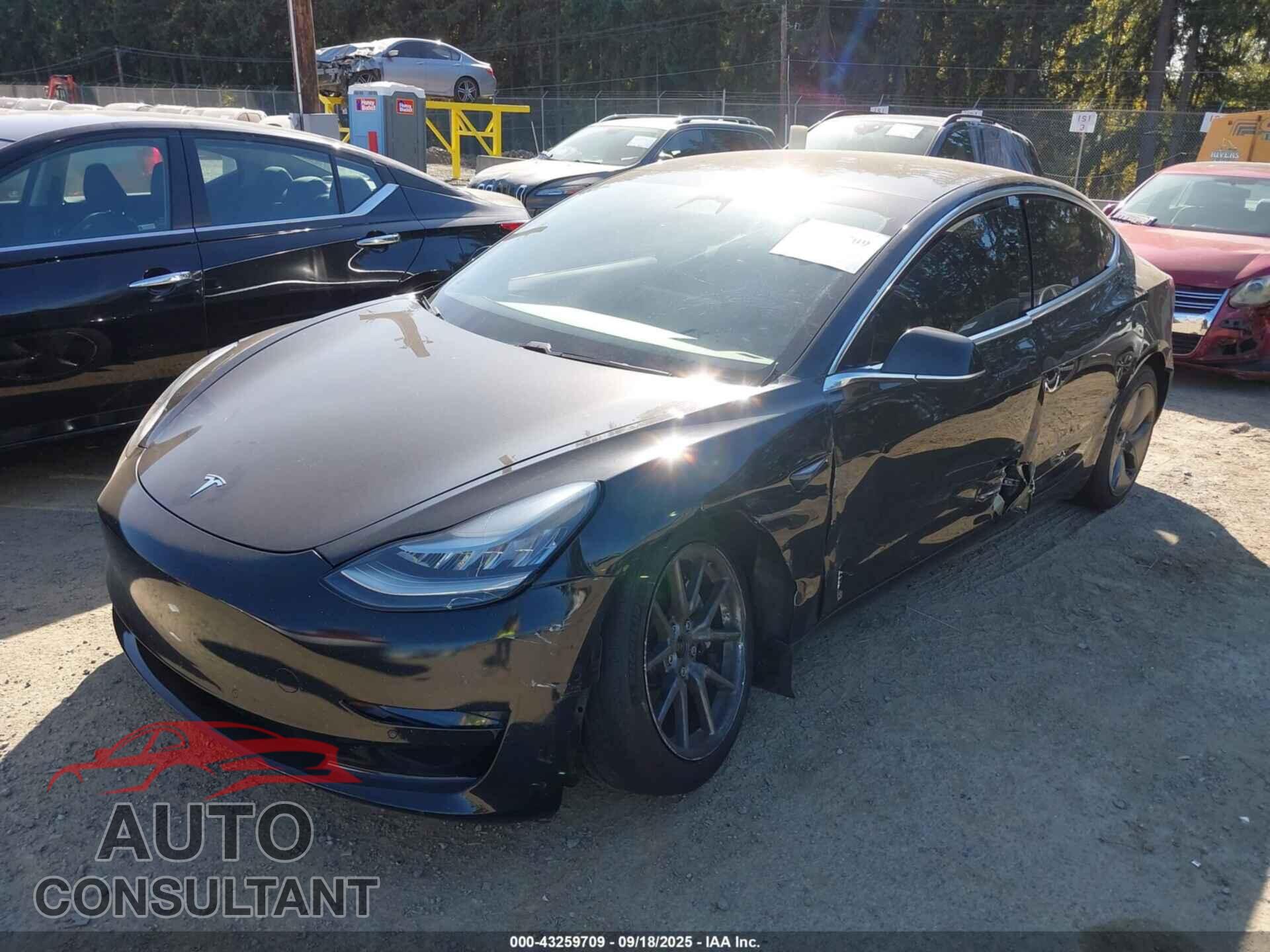 TESLA MODEL 3 2018 - 5YJ3E1EB3JF077110