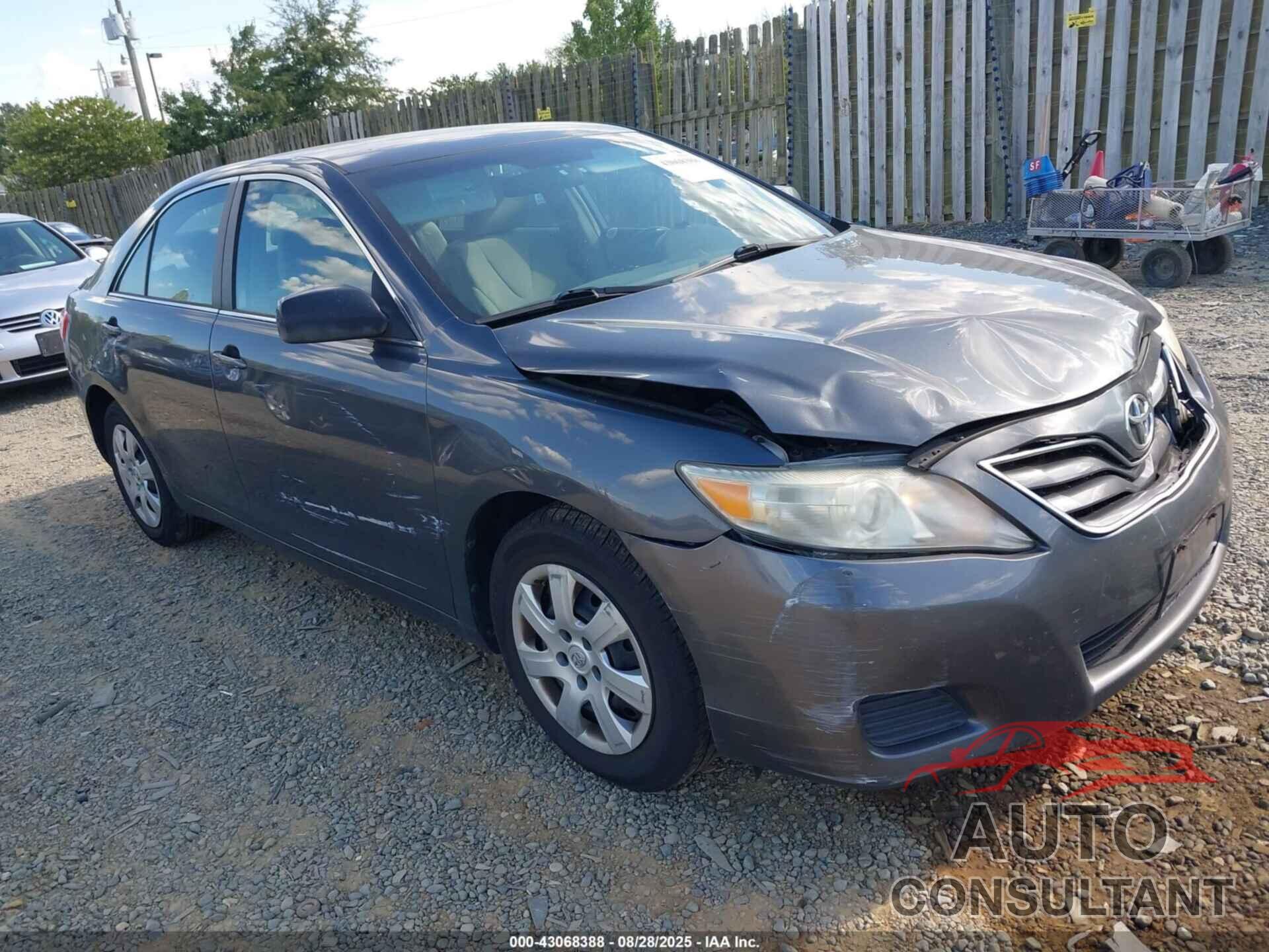 TOYOTA CAMRY 2010 - 4T1BF3EK1AU045893