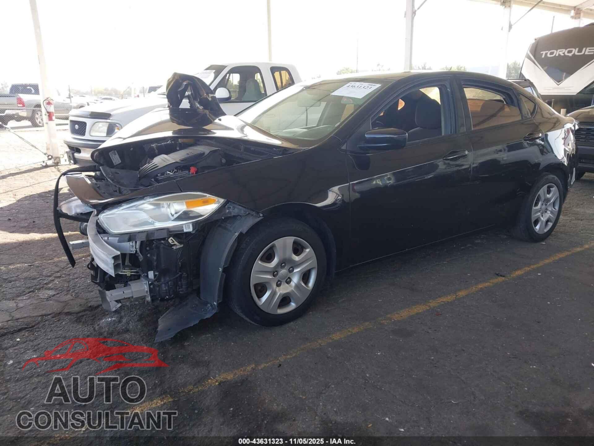 DODGE DART 2015 - 1C3CDFAA3FD266825