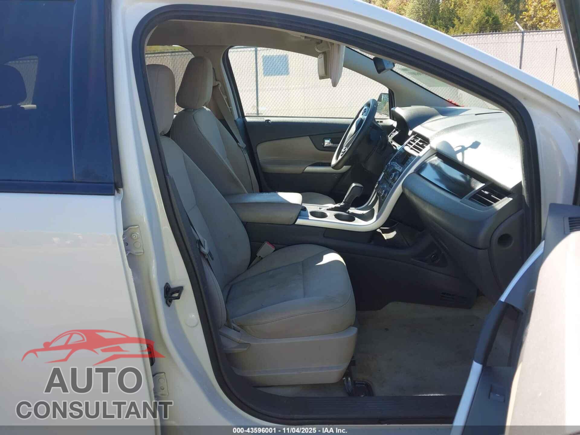 FORD EDGE 2012 - 2FMDK3GC0CBA01838