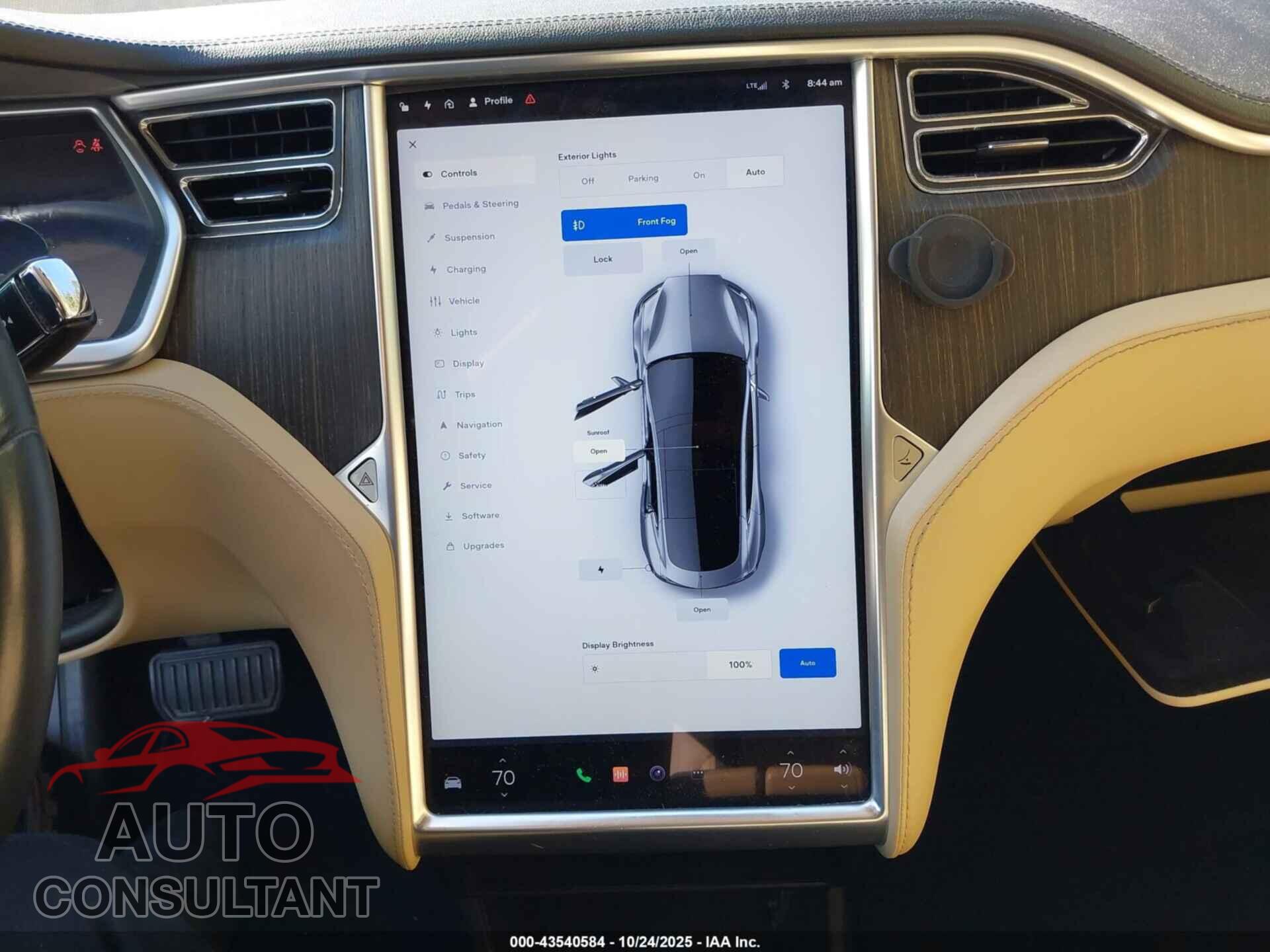 TESLA MODEL S 2013 - 5YJSA1AG4DFP07505