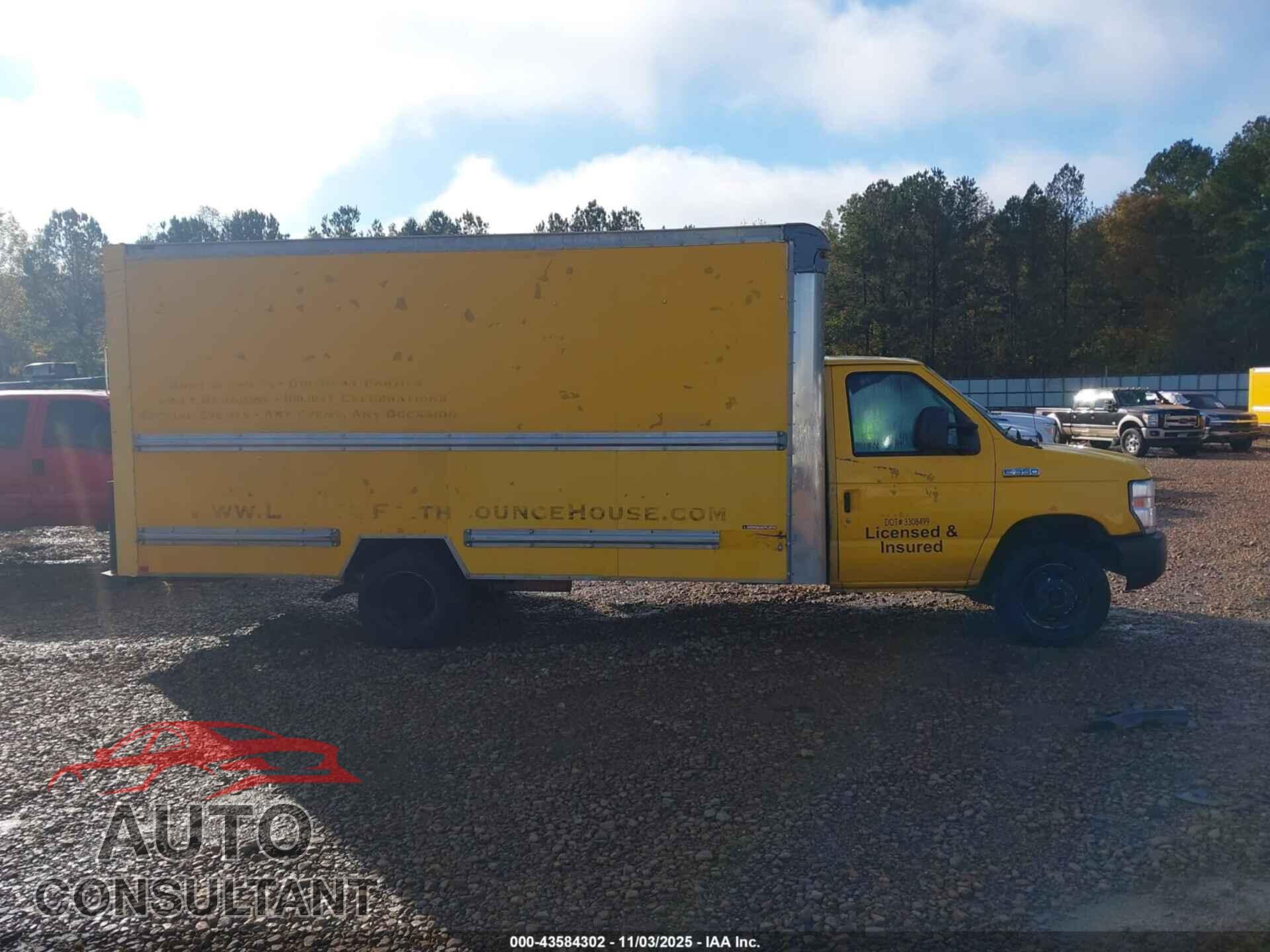 FORD E-350 CUTAWAY 2012 - 1FDWE3FS8CDA63250
