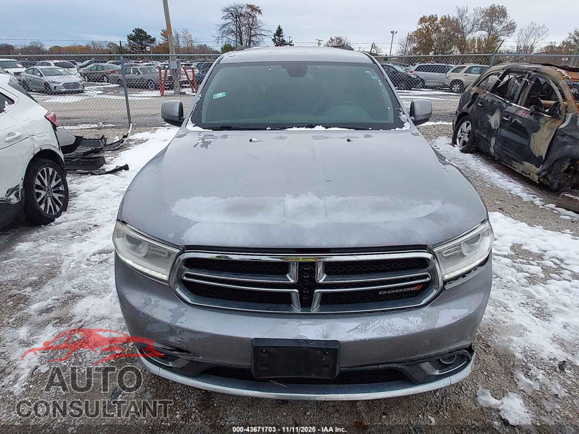 DODGE DURANGO 2016 - 1C4RDJDG8GC308700