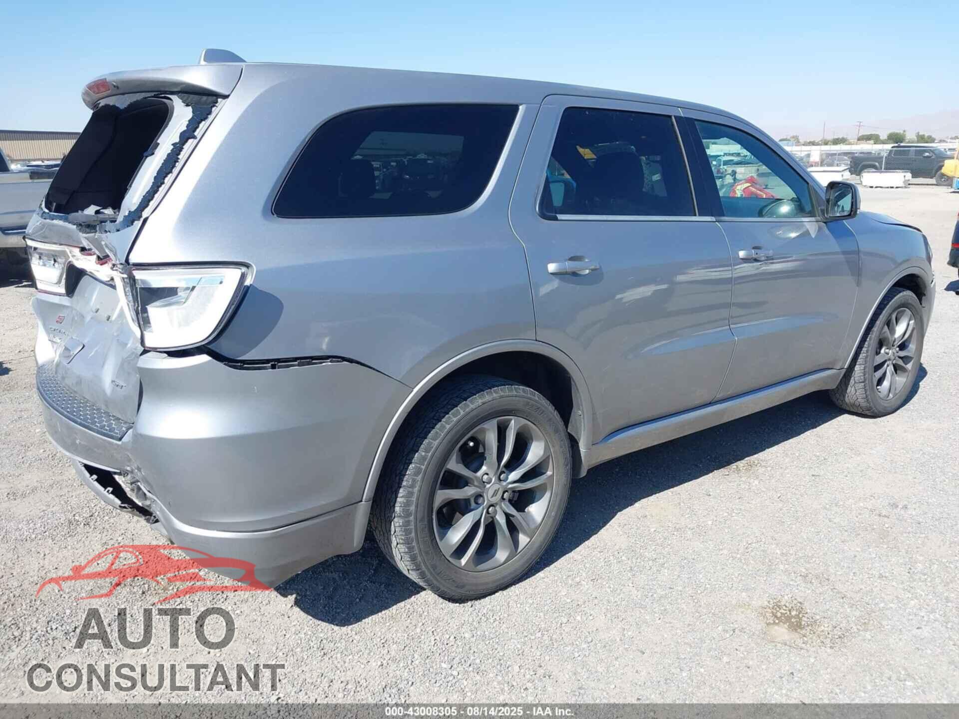 DODGE DURANGO 2019 - 1C4RDJDG0KC755837
