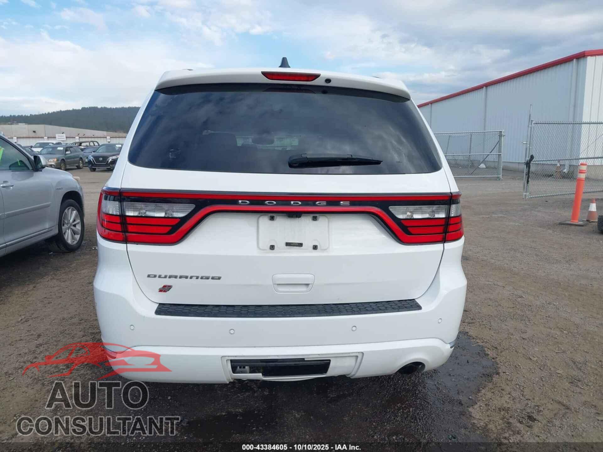 DODGE DURANGO 2019 - 1C4RDJAG0KC777549