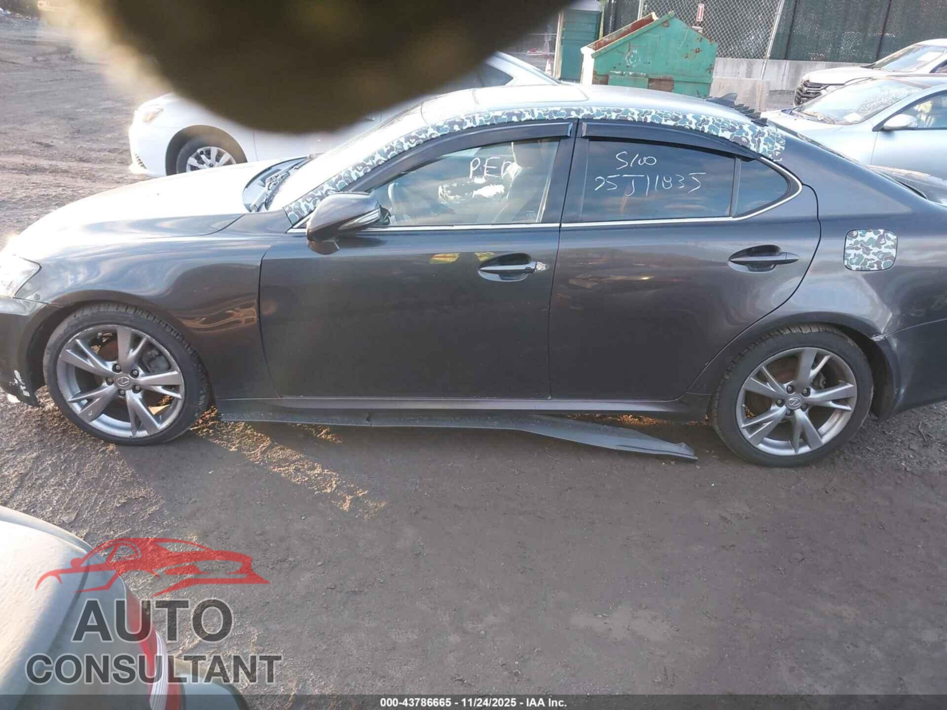 LEXUS IS 250 2010 - JTHBF5C23A5125384