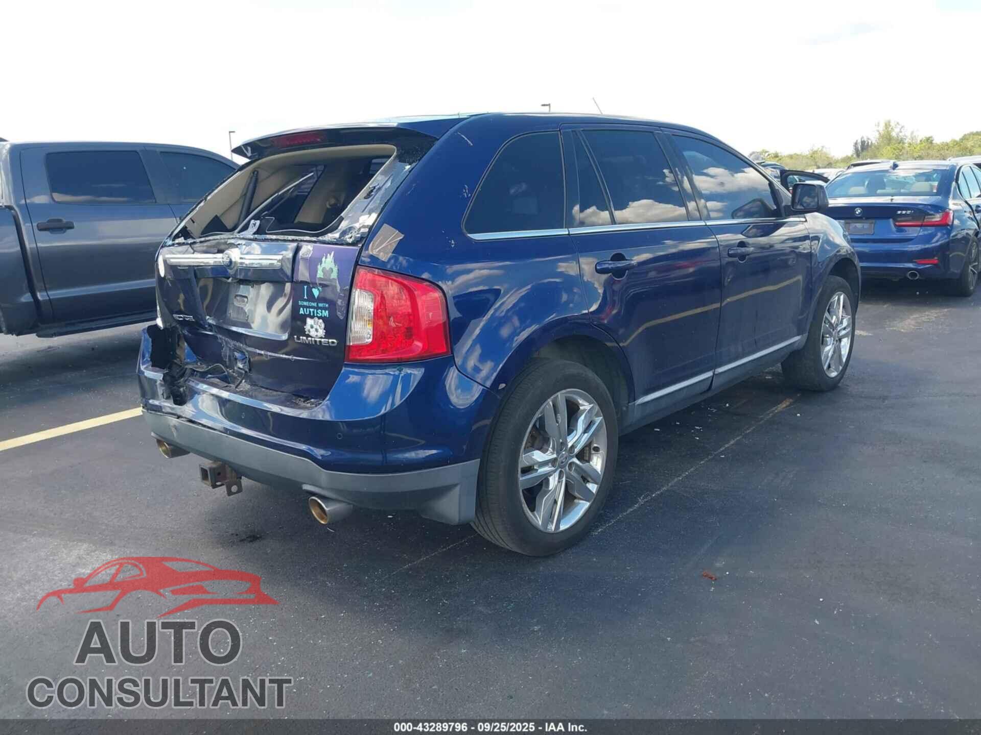 FORD EDGE 2011 - 2FMDK3KC2BBA52943