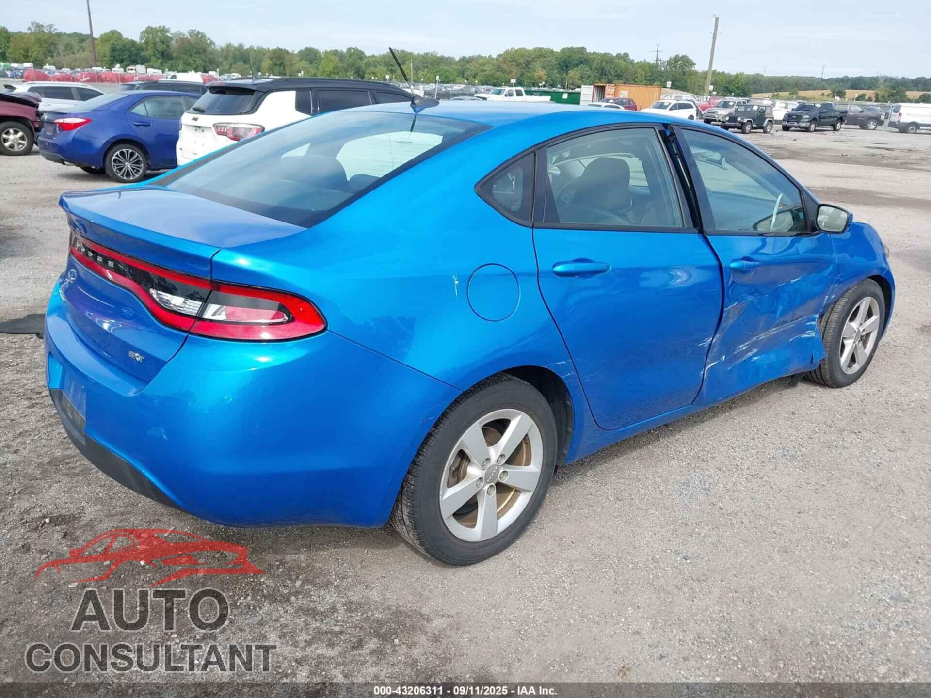 DODGE DART 2015 - 1C3CDFBB7FD173944