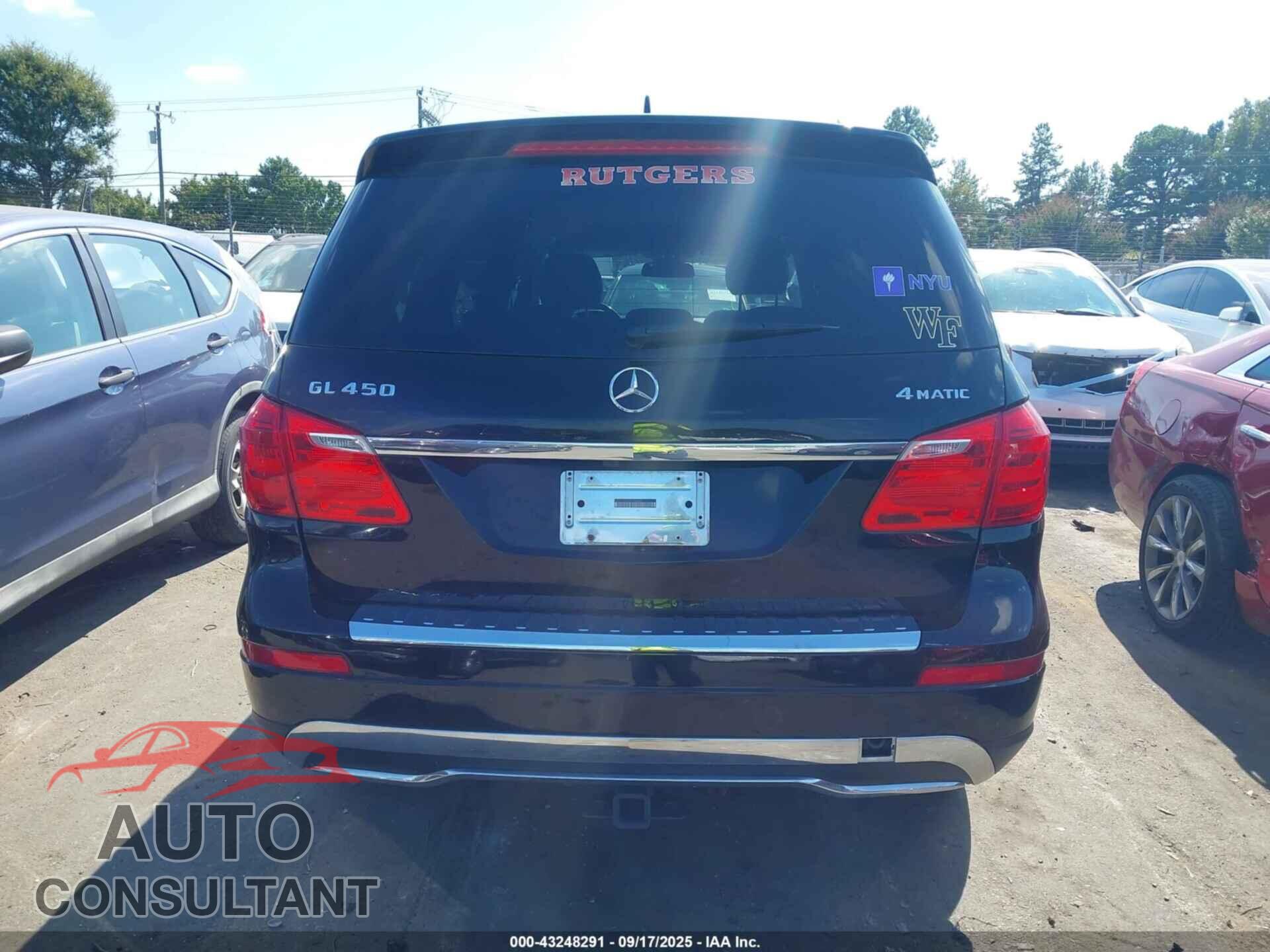 MERCEDES-BENZ GL 450 2013 - 4JGDF7CE2DA170663
