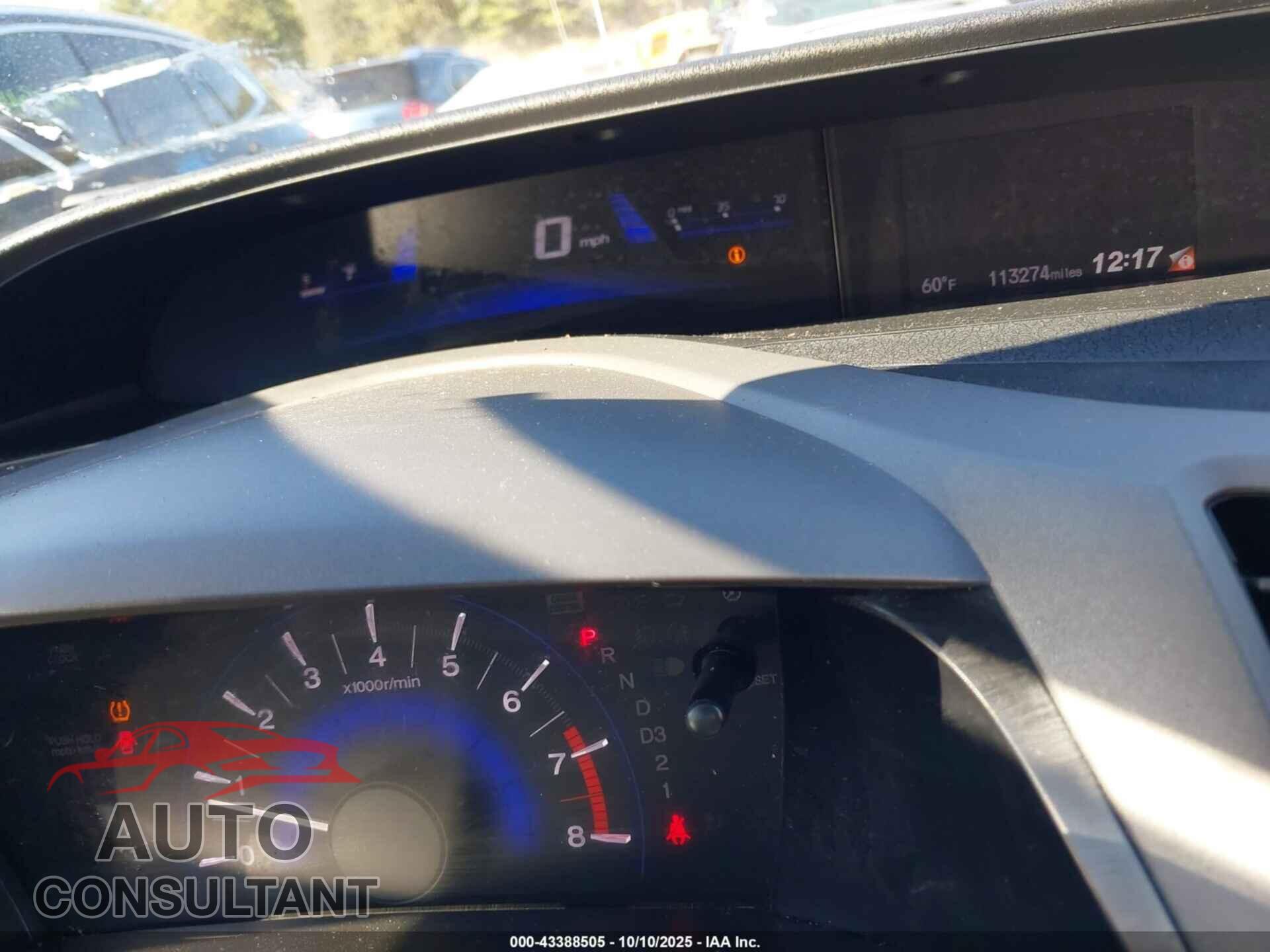 HONDA CIVIC 2012 - 2HGFB2F86CH534800