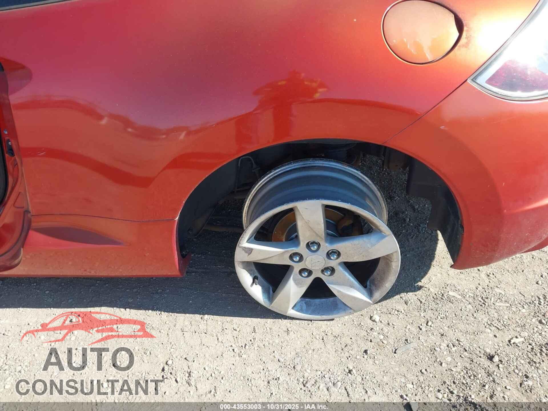 MITSUBISHI ECLIPSE 2009 - 4A3AK24F79E023376