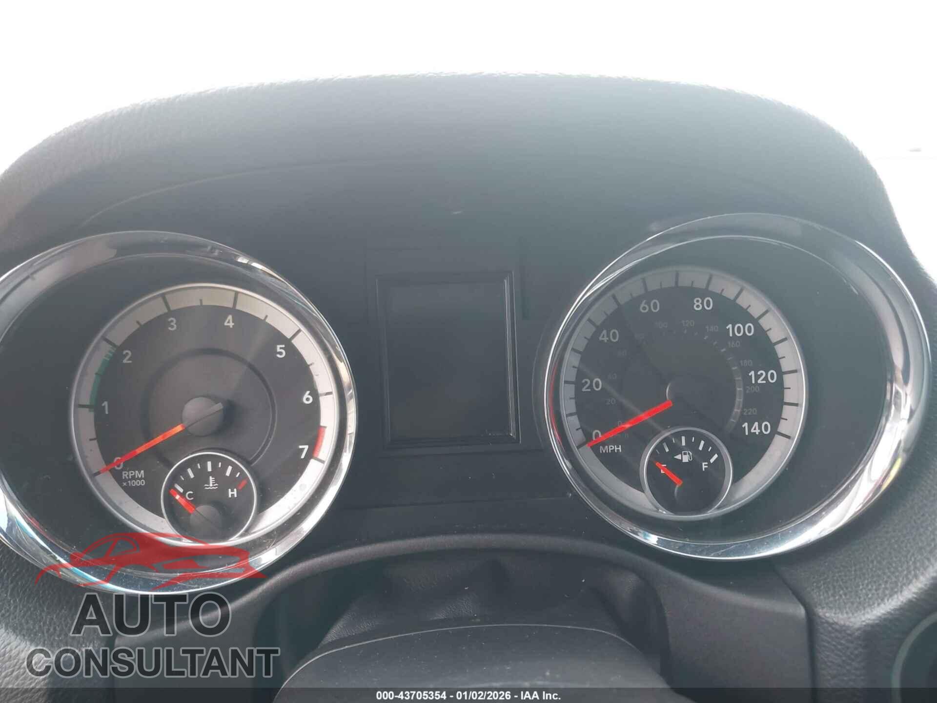 DODGE DURANGO 2012 - 1C4RDHDGXCC113636