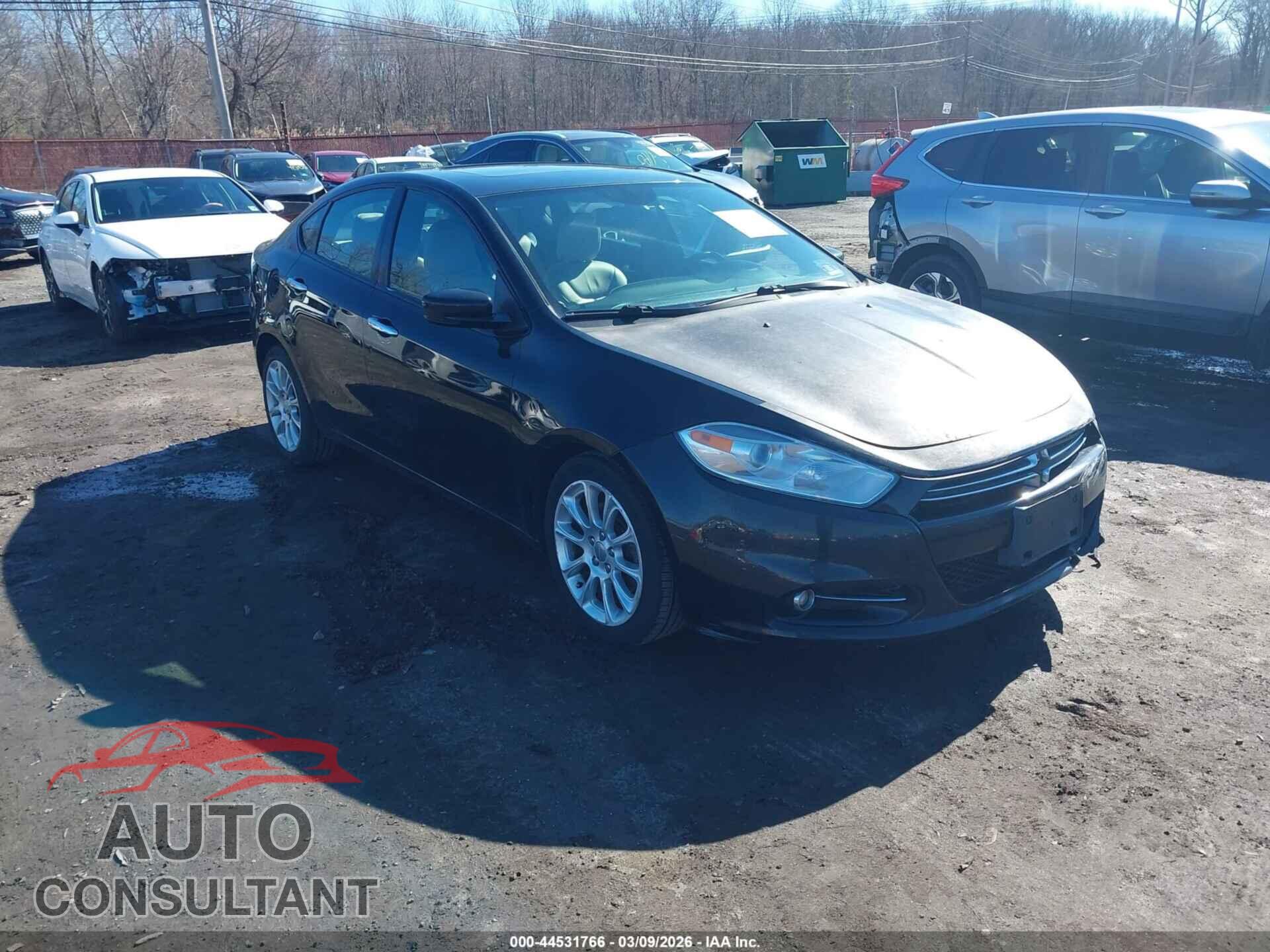 DODGE DART 2013 - 1C3CDFCA4DD347455