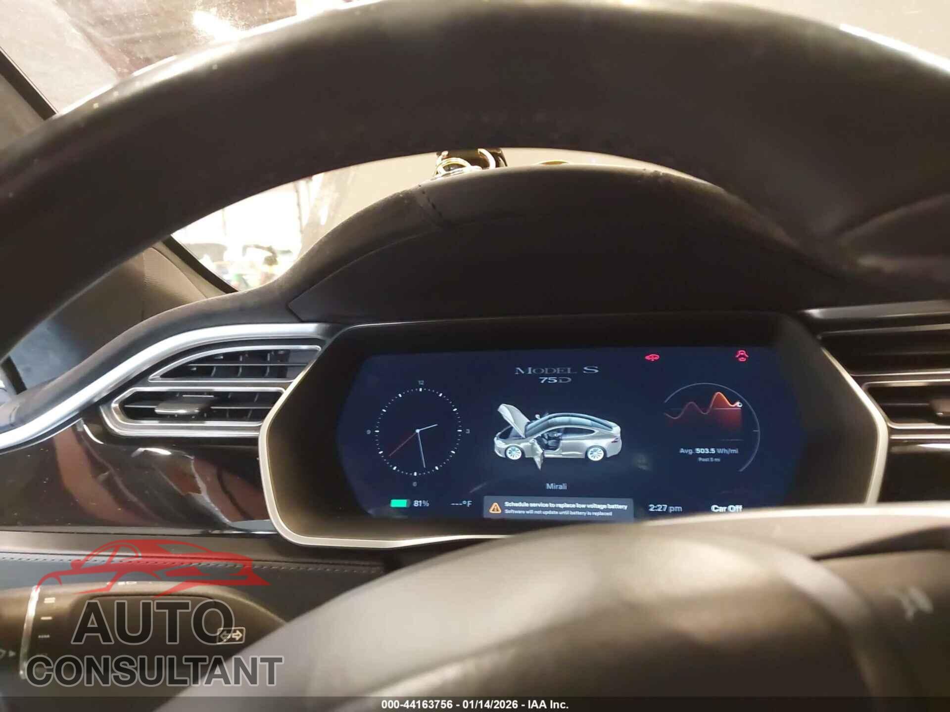 TESLA MODEL S 2016 - 5YJSA1E20GF136887