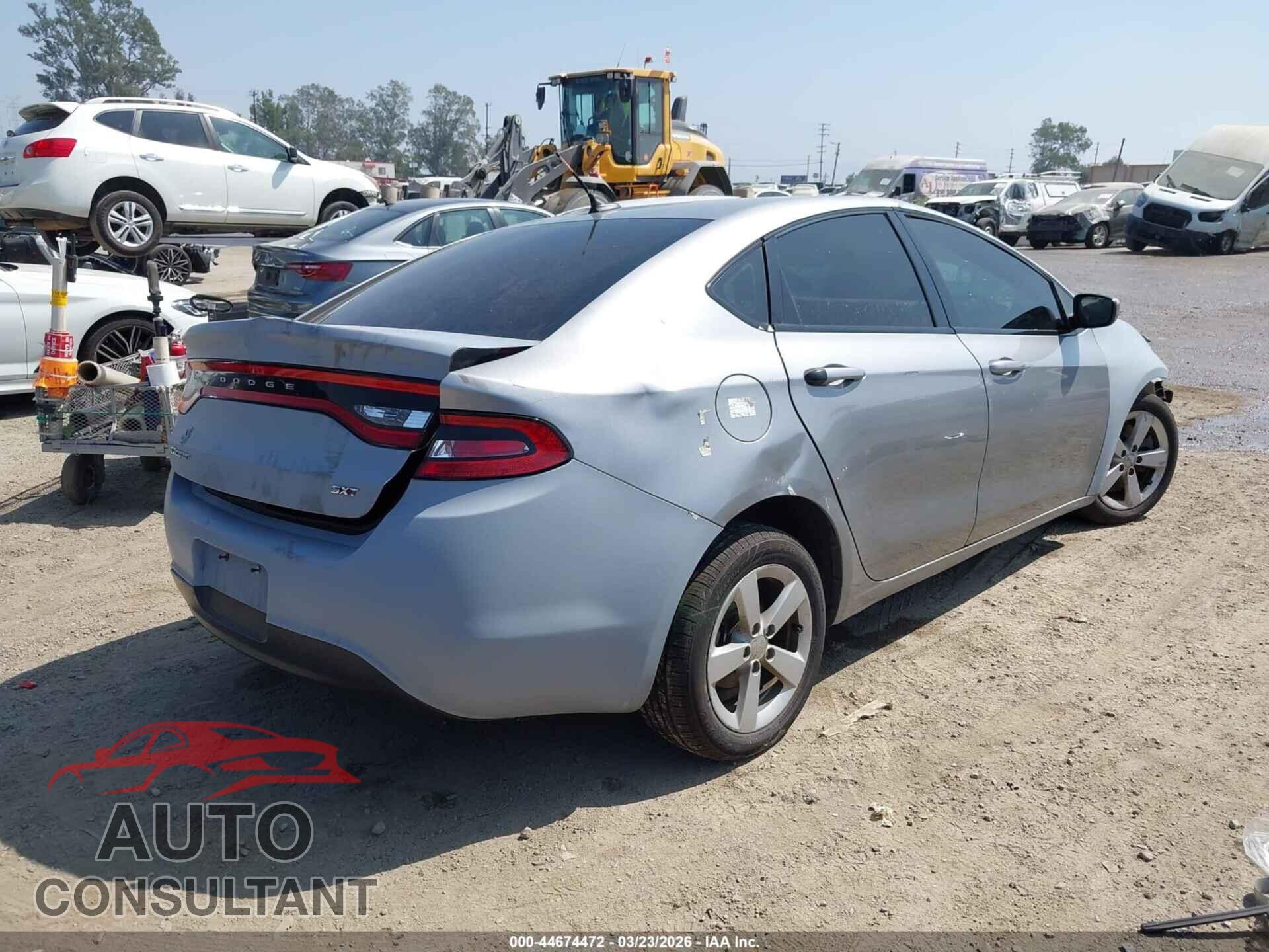 DODGE DART 2015 - 1C3CDFBB5FD158973