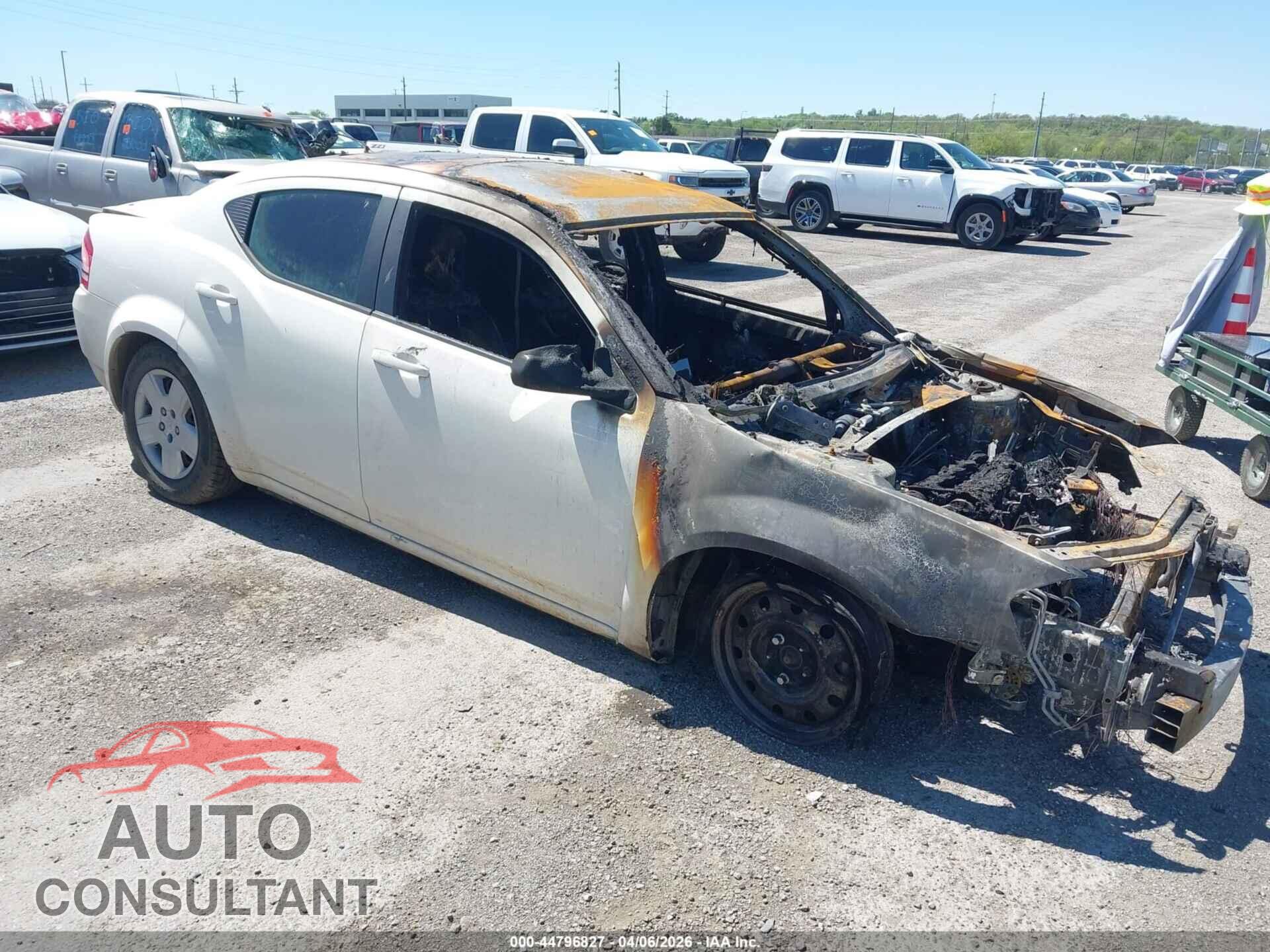 DODGE AVENGER 2010 - 1B3CC4FB1AN200475