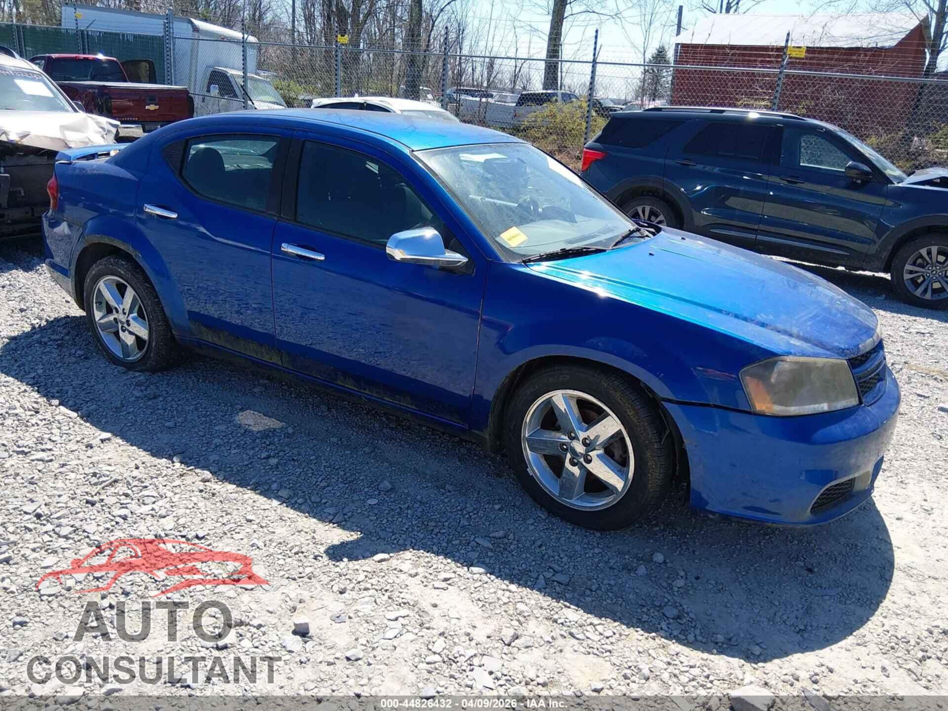 DODGE AVENGER 2014 - 1C3CDZAB2EN228733