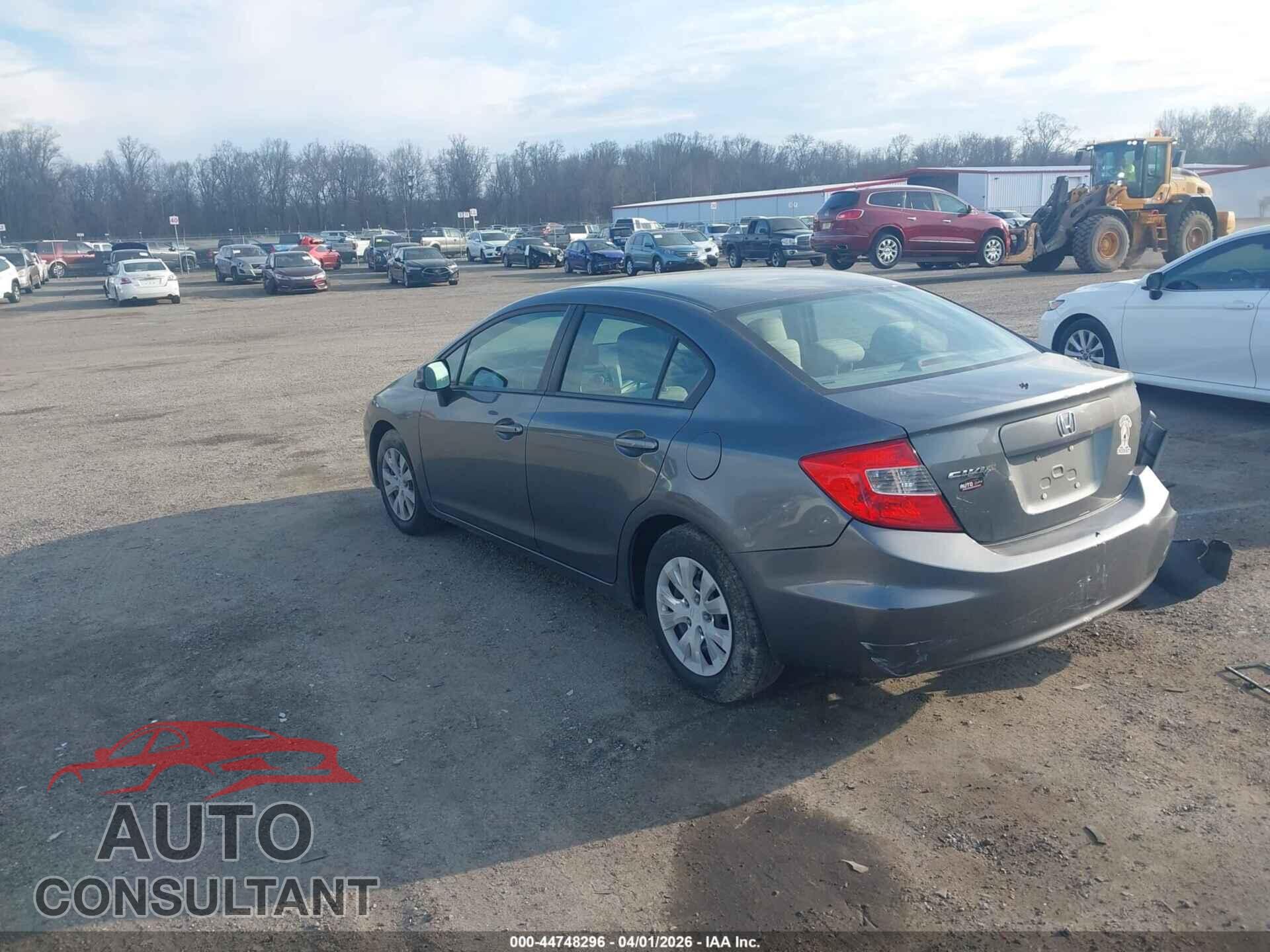 HONDA CIVIC 2012 - 19XFB2F57CE310869