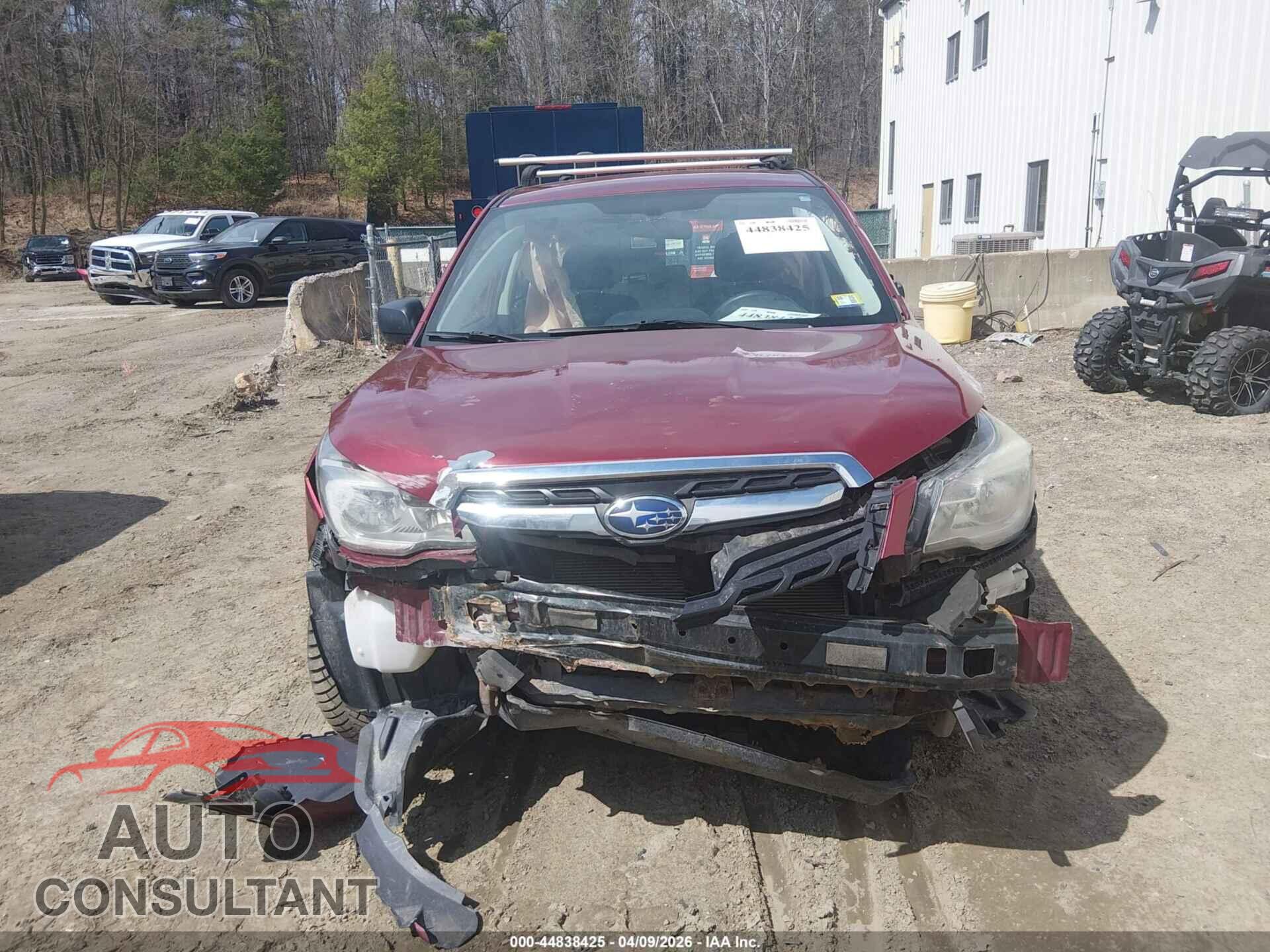 SUBARU FORESTER 2017 - JF2SJAAC5HG477323