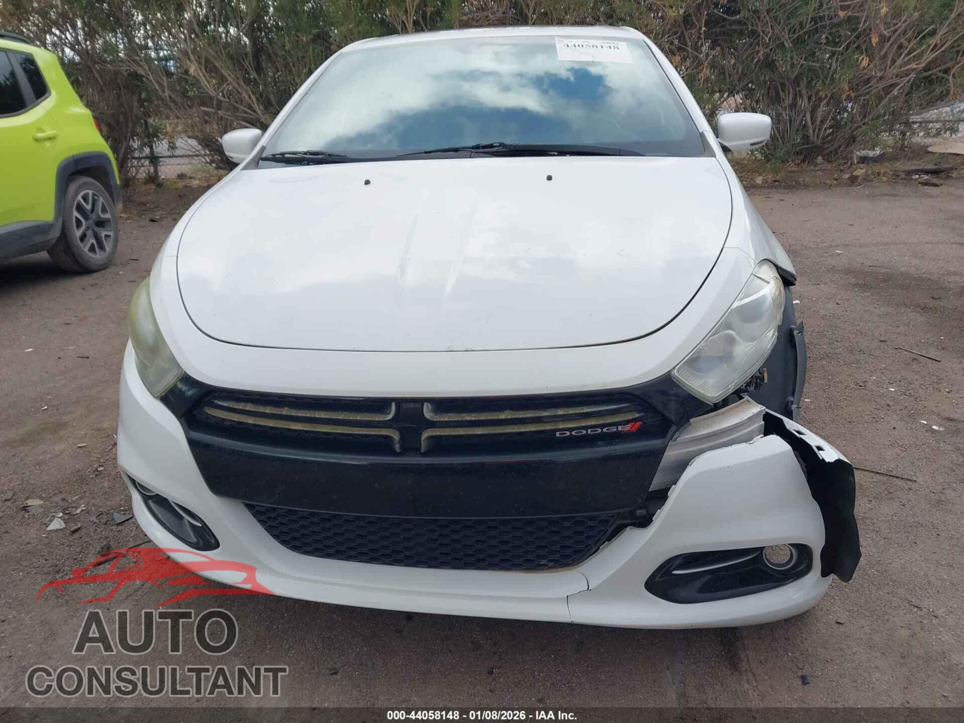 DODGE DART 2014 - 1C3CDFEB8ED767954