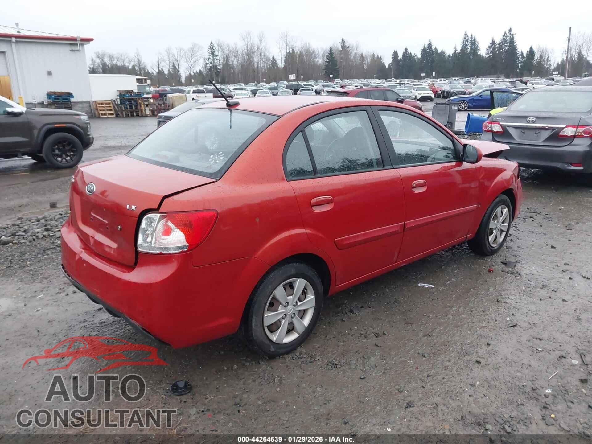 KIA RIO 2011 - KNADH4A34B6864752