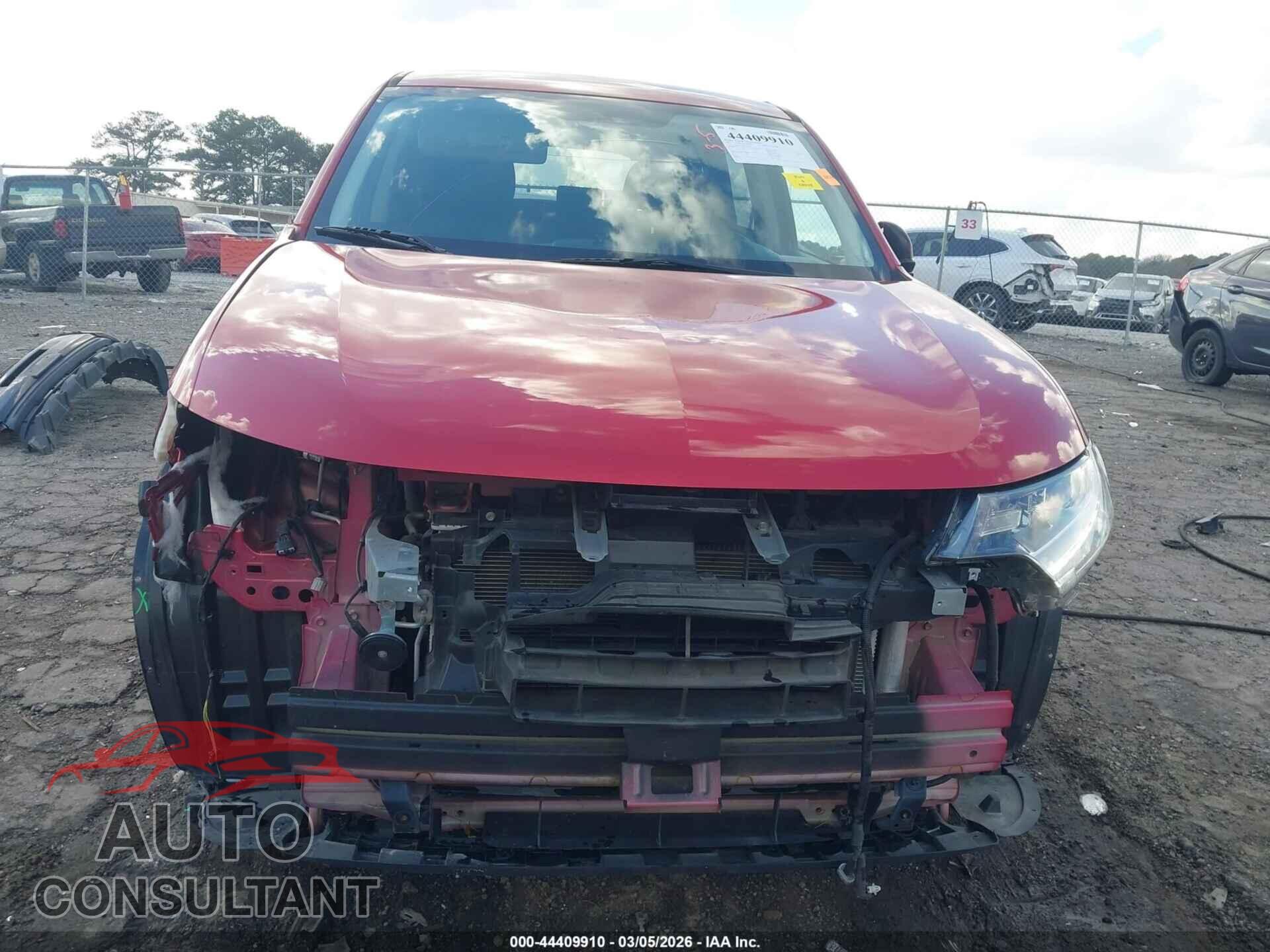 MITSUBISHI OUTLANDER 2017 - JA4AZ3A36HZ045384