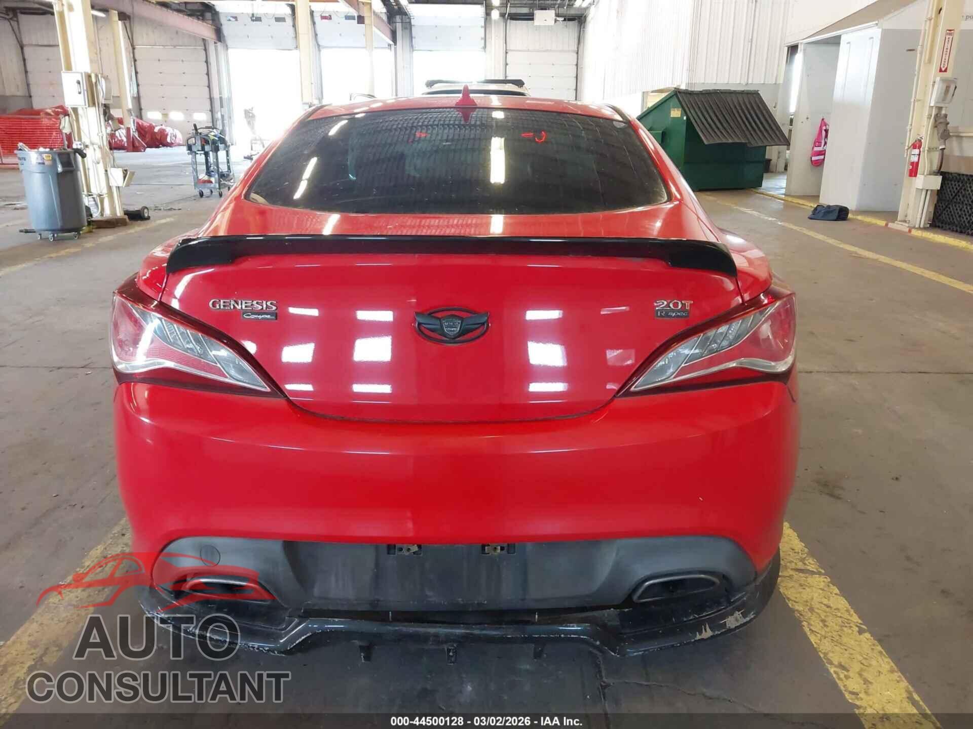 HYUNDAI GENESIS 2013 - KMHHT6KD8DU112892